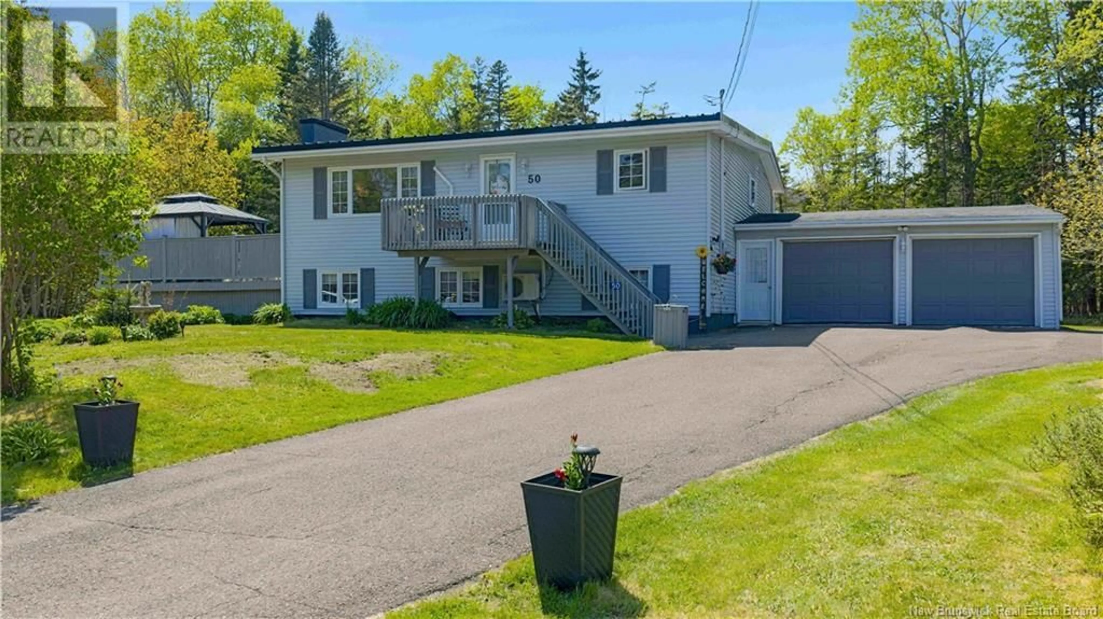 A pic from outside/outdoor area/front of a property/back of a property/a pic from drone, street for 50 MACLEAN ROAD, Grand Bay-Westfield New Brunswick E5K3J8