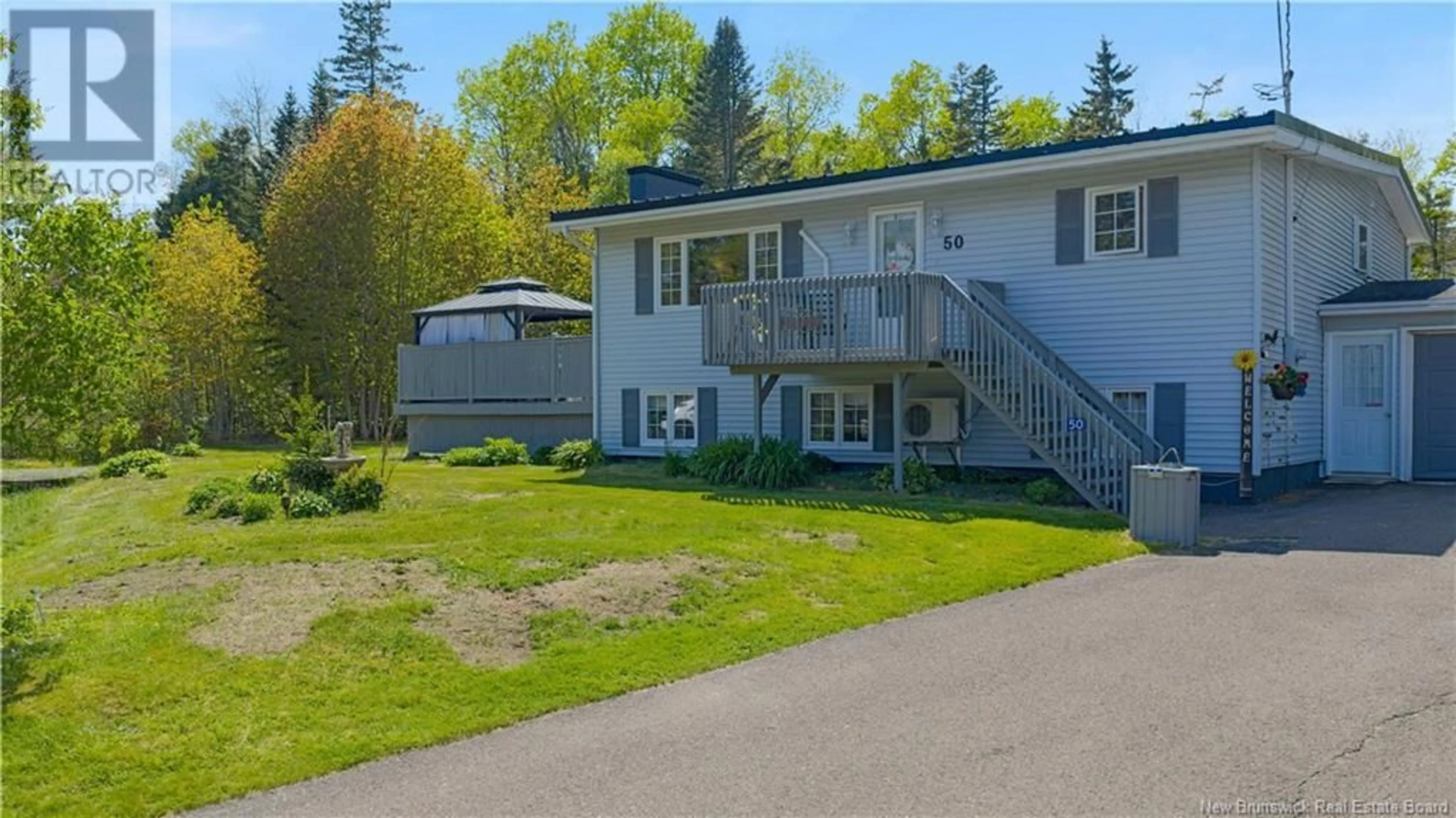 A pic from outside/outdoor area/front of a property/back of a property/a pic from drone, street for 50 MACLEAN ROAD, Grand Bay-Westfield New Brunswick E5K3J8