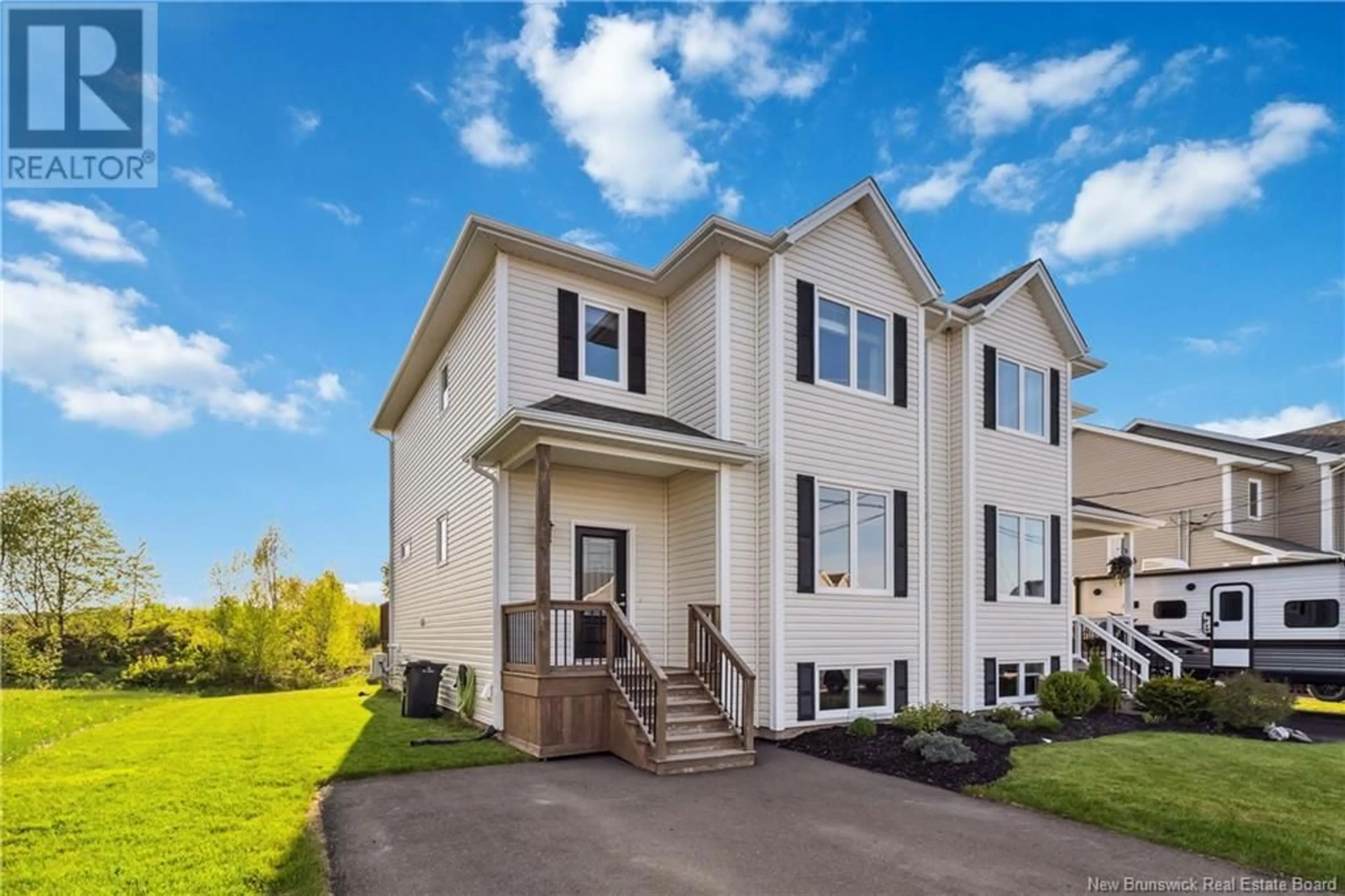 Home with vinyl exterior material, street for 15 BRISTOL CRESCENT, Riverview New Brunswick E1B0S9