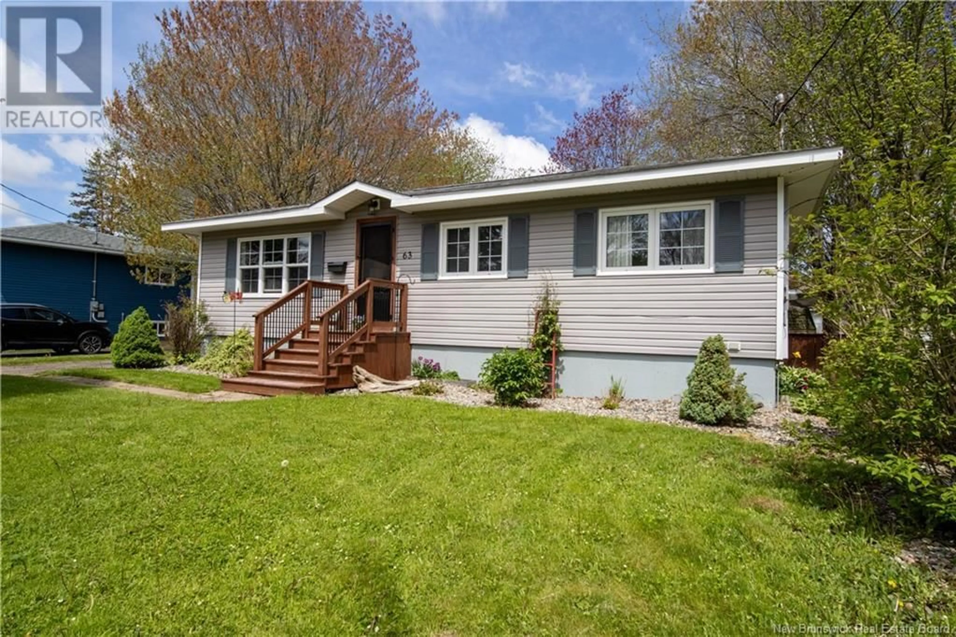 Home with vinyl exterior material, street for 63 KILLARNEY ROAD, Riverview New Brunswick E1B2Z8