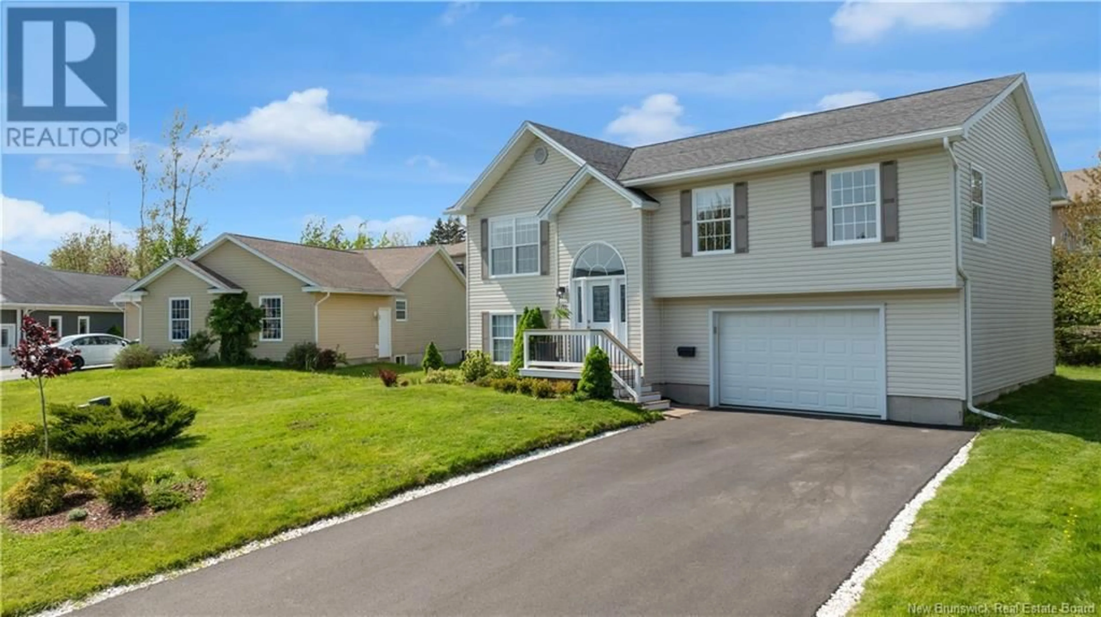 Home with vinyl exterior material, street for 70 MACAULEY AVENUE, Saint John New Brunswick E2K2P7