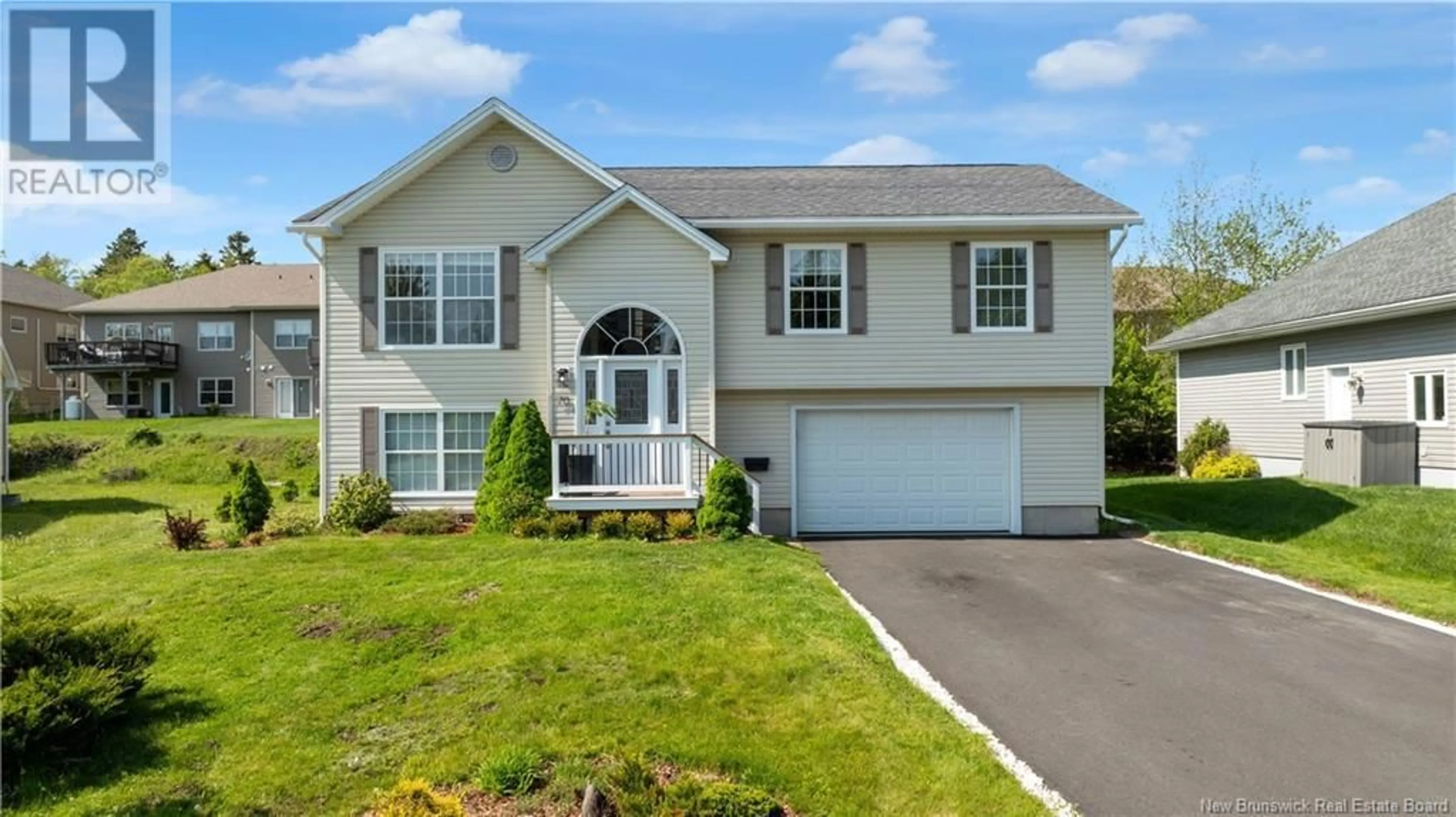 Home with vinyl exterior material, street for 70 MACAULEY AVENUE, Saint John New Brunswick E2K2P7