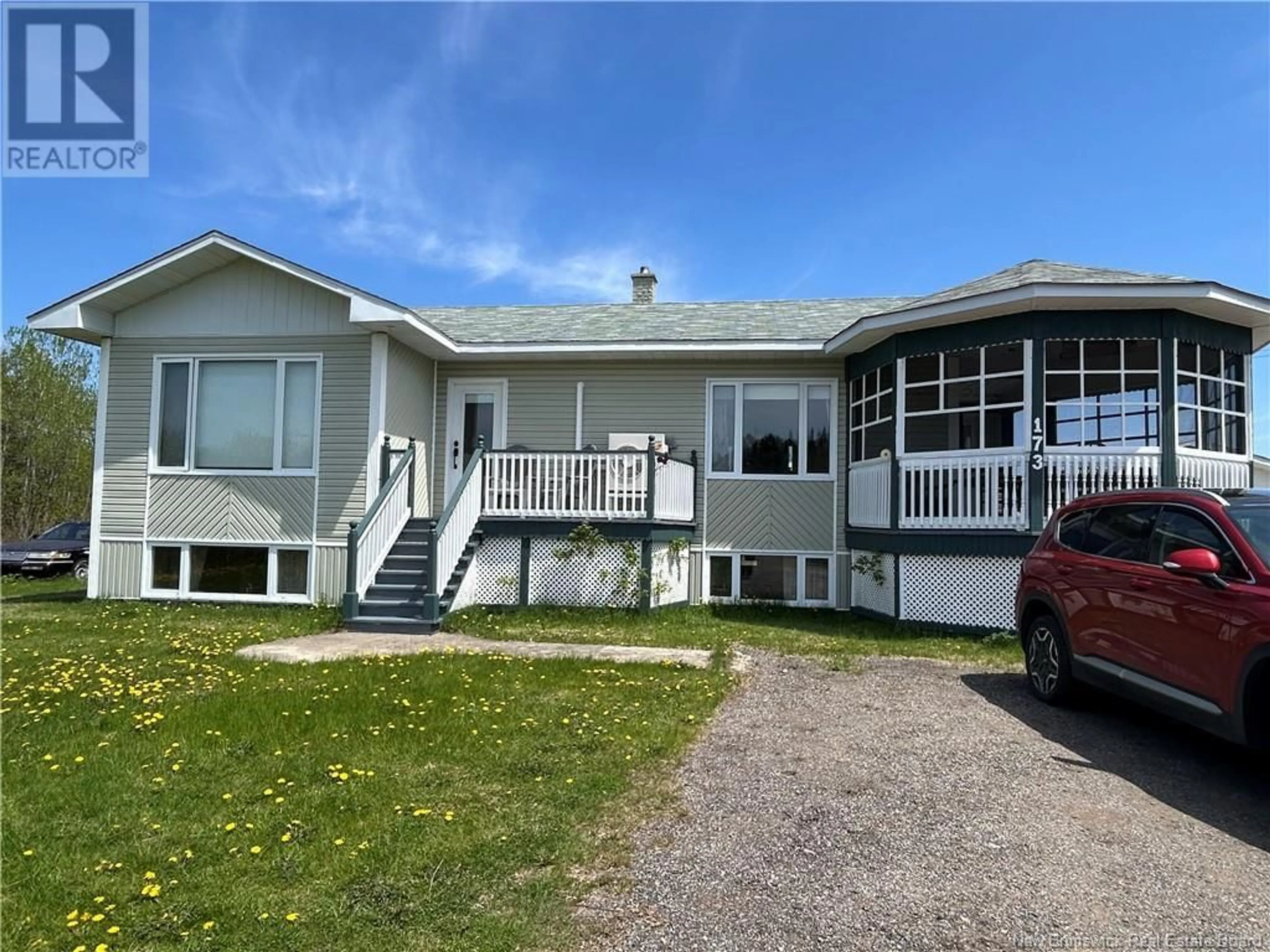 Home with vinyl exterior material, unknown for 173 LEBOUTHILLIER ROAD, Saint-Simon New Brunswick E8P1Z4