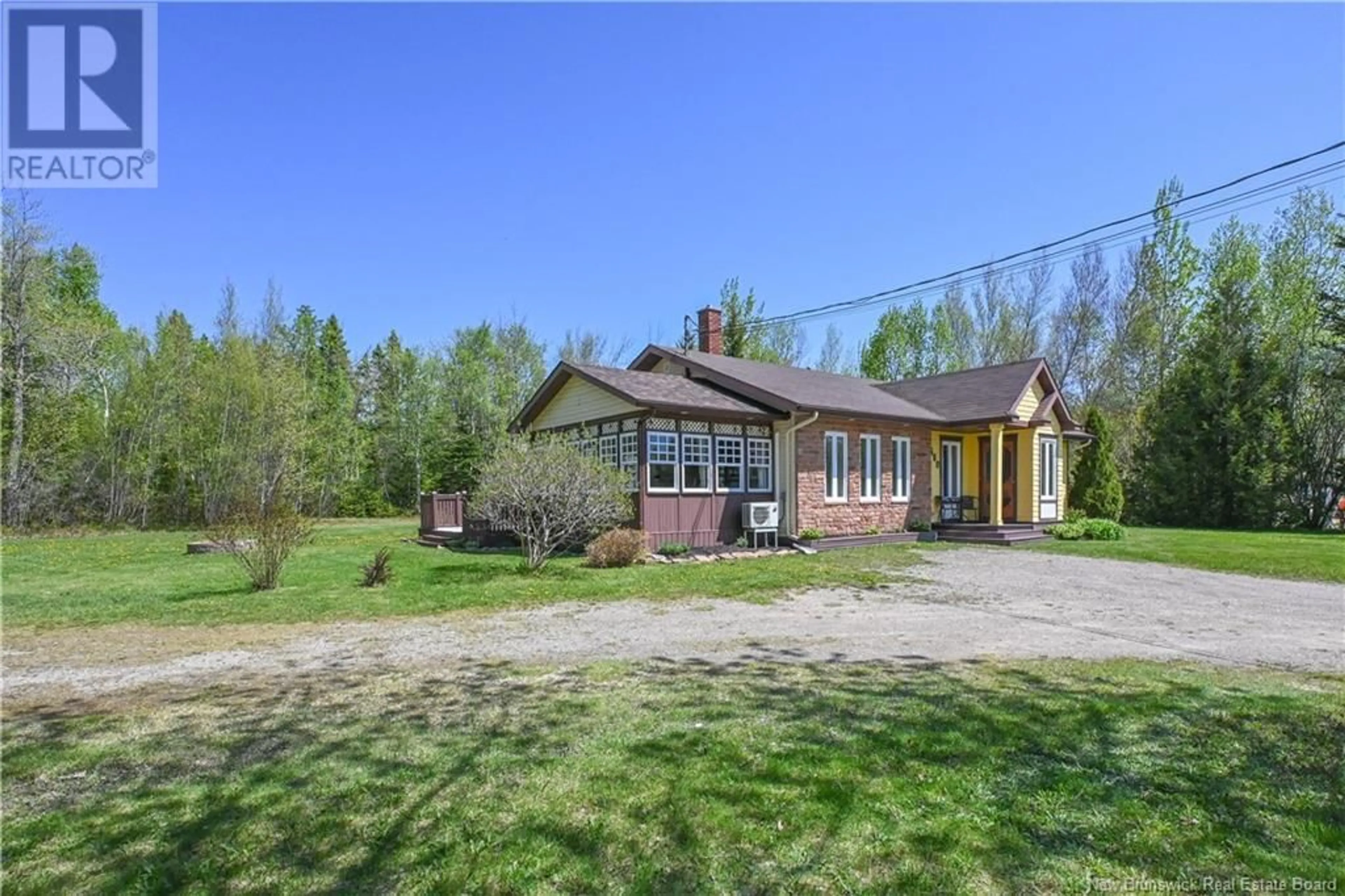 A pic from outside/outdoor area/front of a property/back of a property/a pic from drone, unknown for 680 DES BOUDREAU ROAD, Bertrand New Brunswick E1W1J6