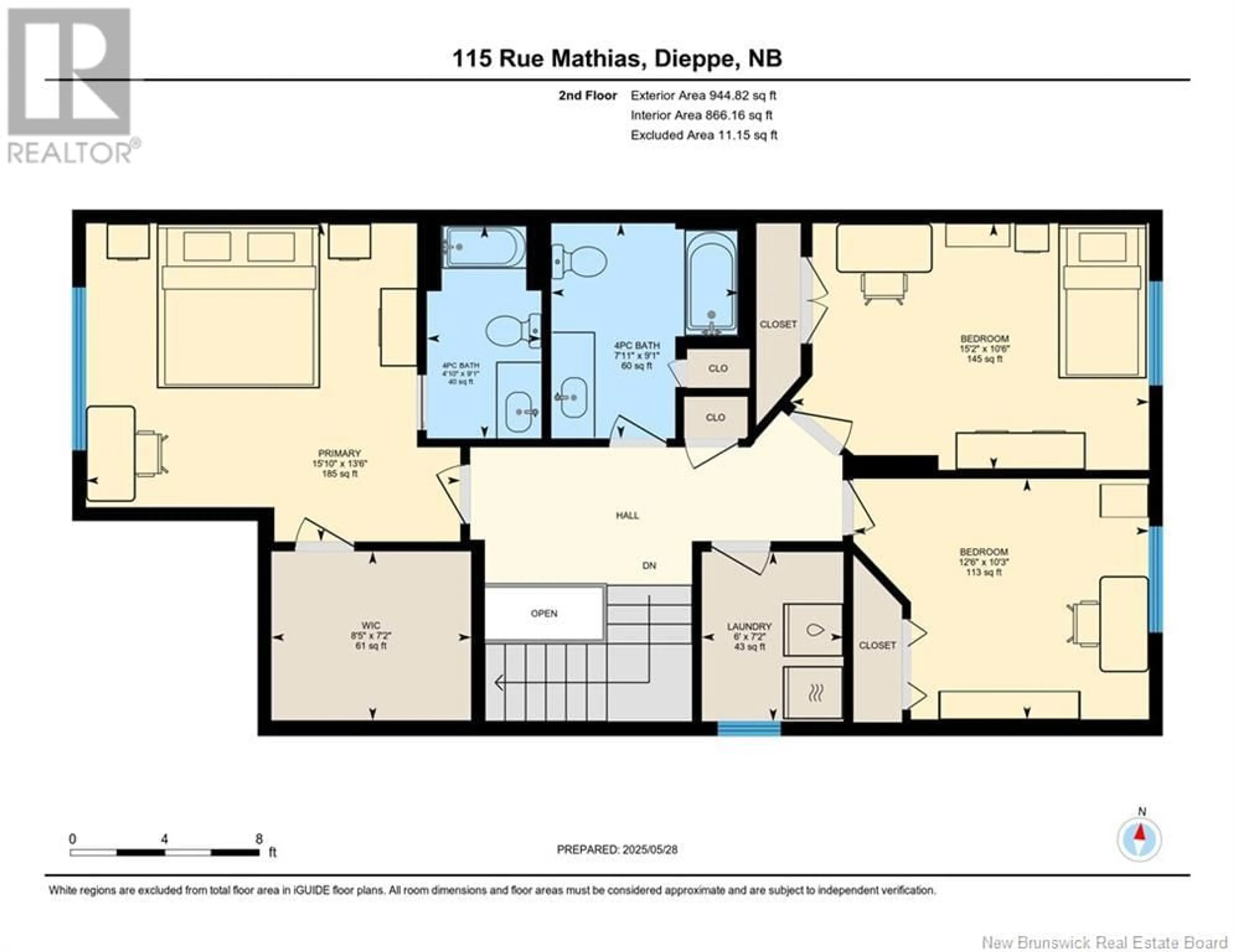 Floor plan for 115 MATHIAS, Dieppe New Brunswick E1A8N5