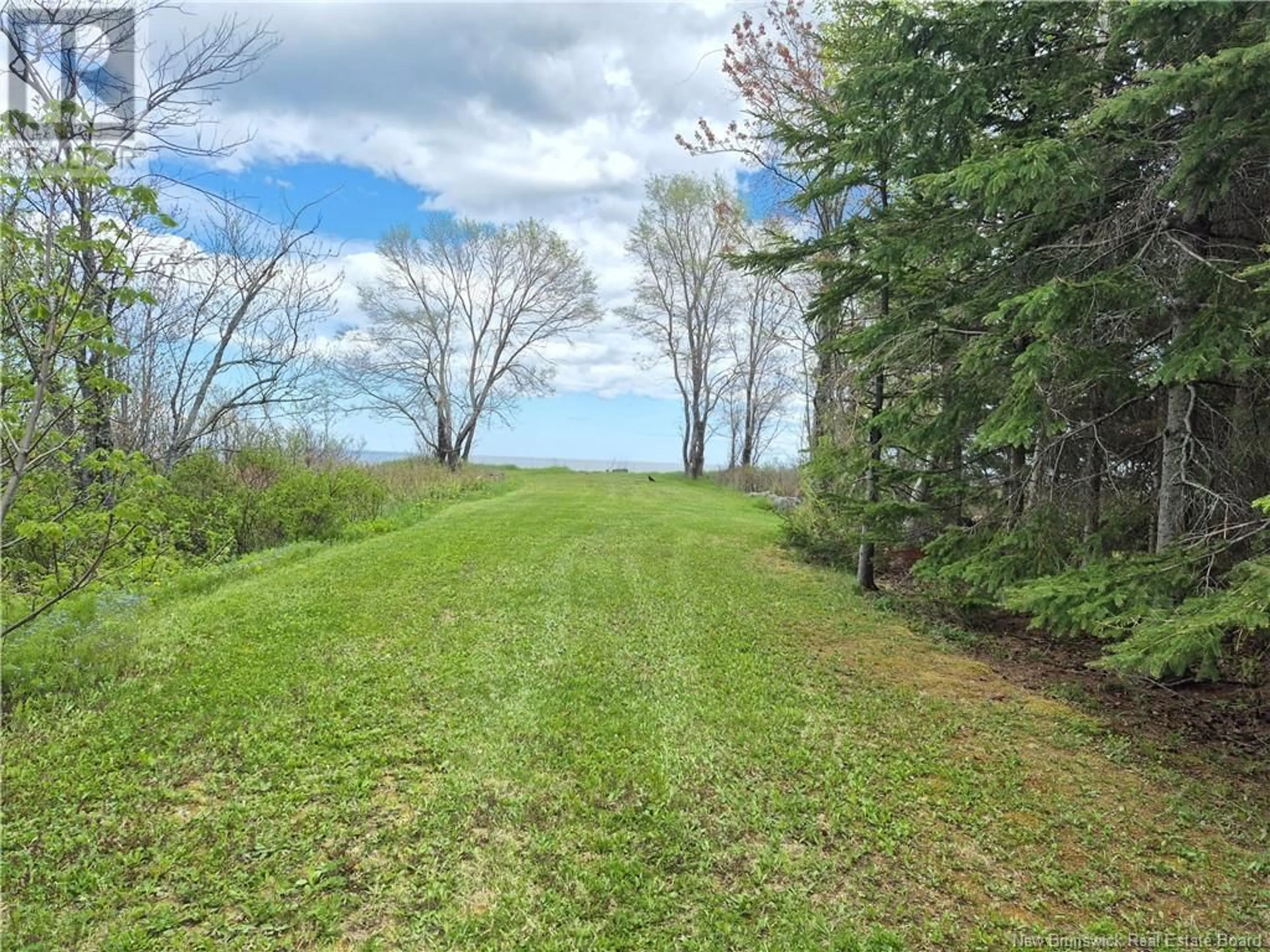 A pic from outside/outdoor area/front of a property/back of a property/a pic from drone, forest/trees view for 619 RUE DE LA BAIE, Beresford New Brunswick E8K1X3