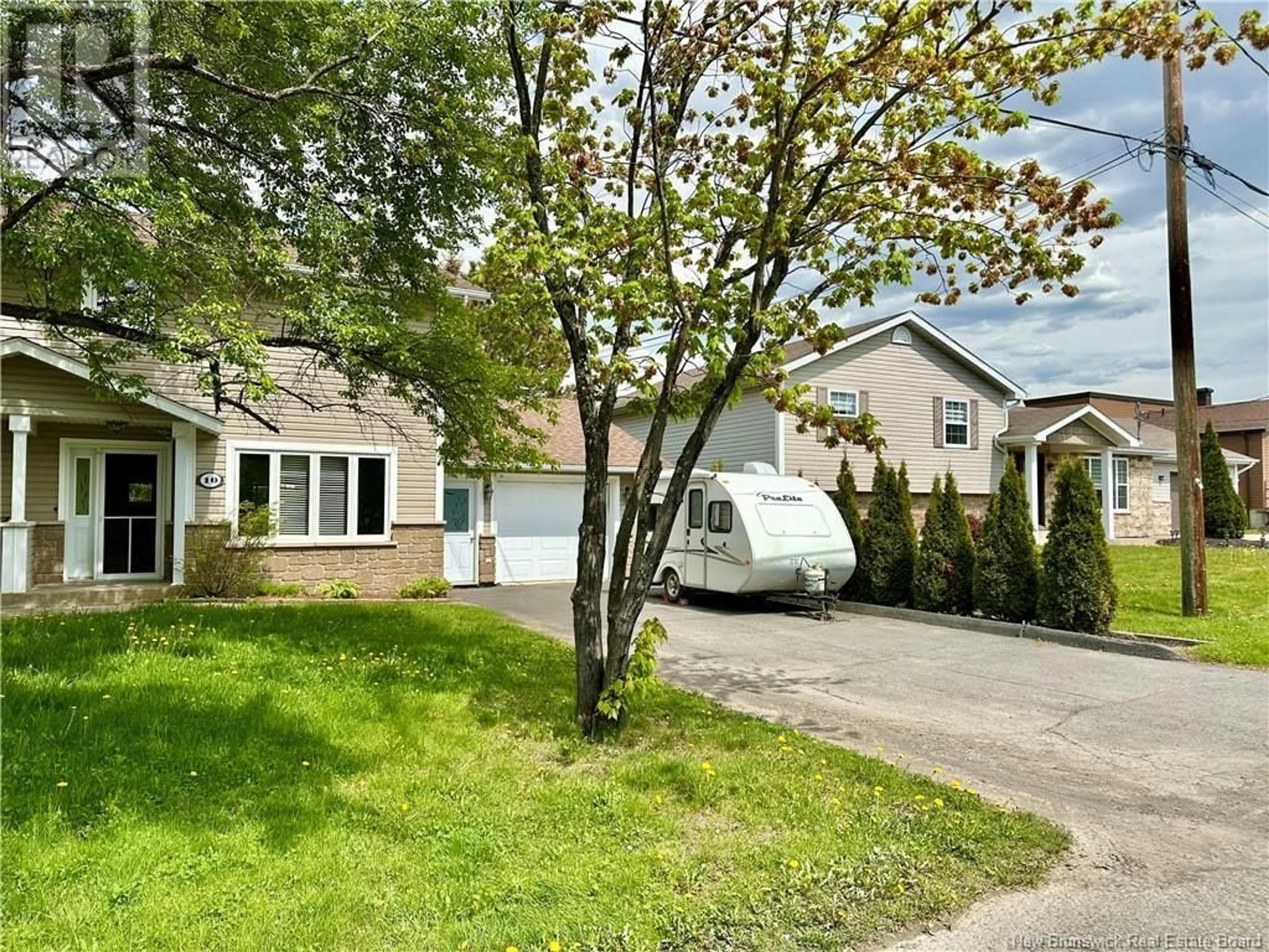A pic from outside/outdoor area/front of a property/back of a property/a pic from drone, street for 10 BELONE STREET, Edmundston New Brunswick E7B1B6