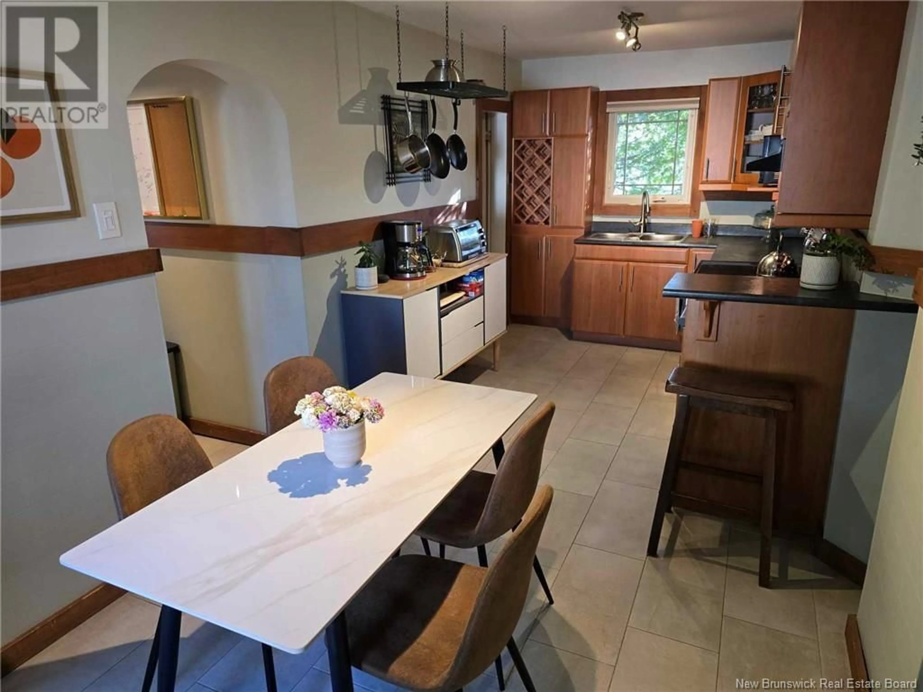 Open concept kitchen, ceramic/tile floor for 455 MAIN STREET, Shediac New Brunswick E4P2C2