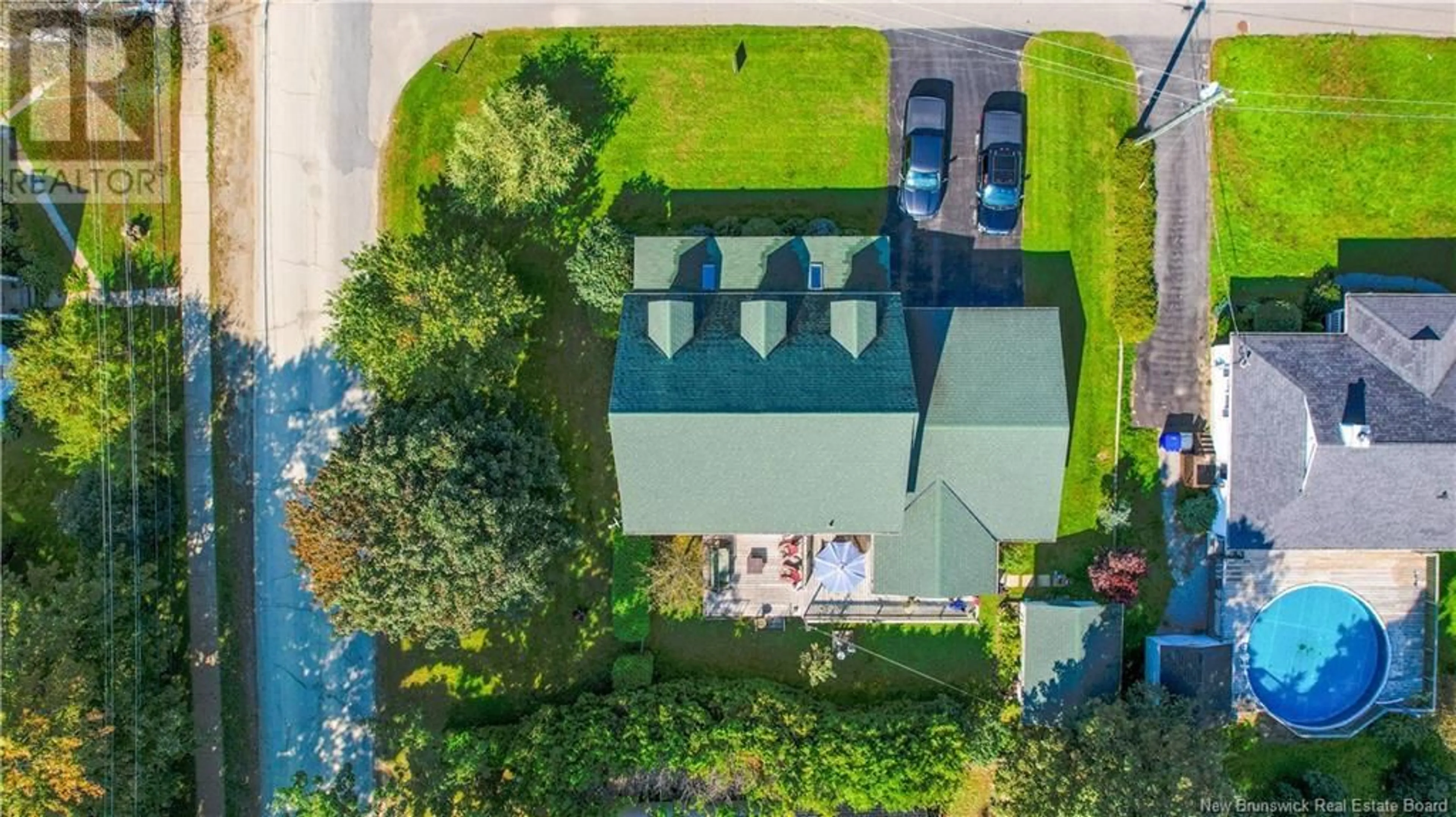 A pic from outside/outdoor area/front of a property/back of a property/a pic from drone, street for 1 CLARK COURT, St. Stephen New Brunswick E3L3E4