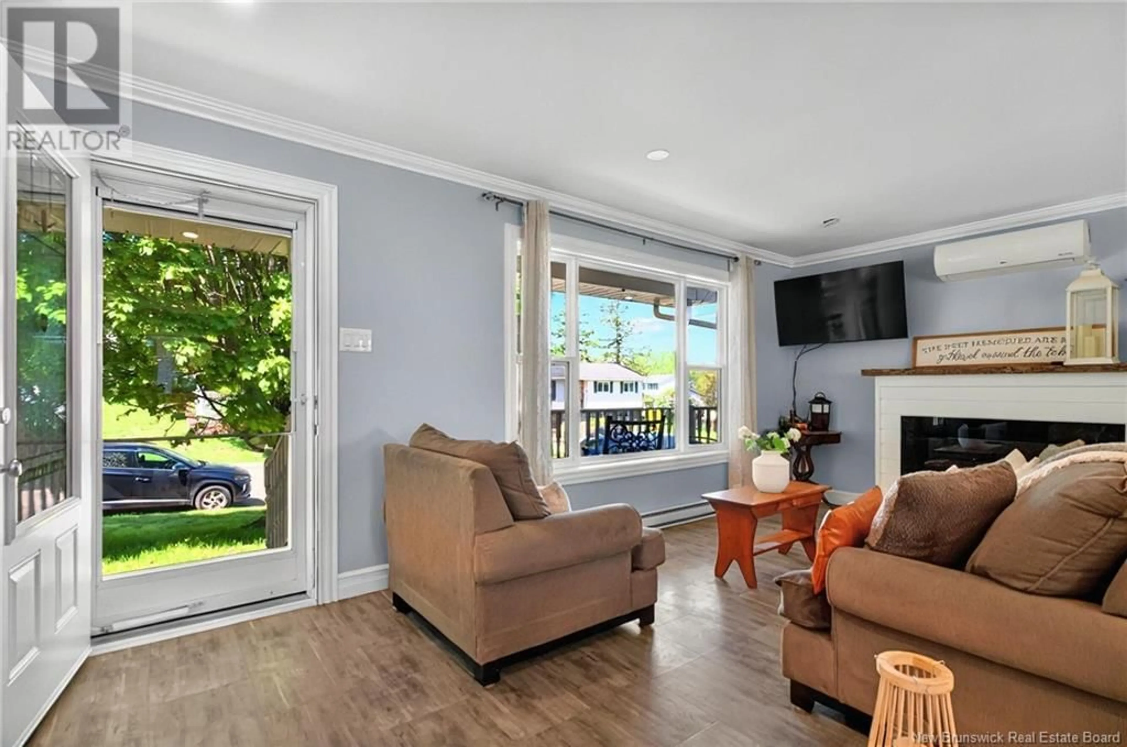 Living room with furniture, unknown for 5 BRIARDALE DRIVE, Moncton New Brunswick E1G2B7