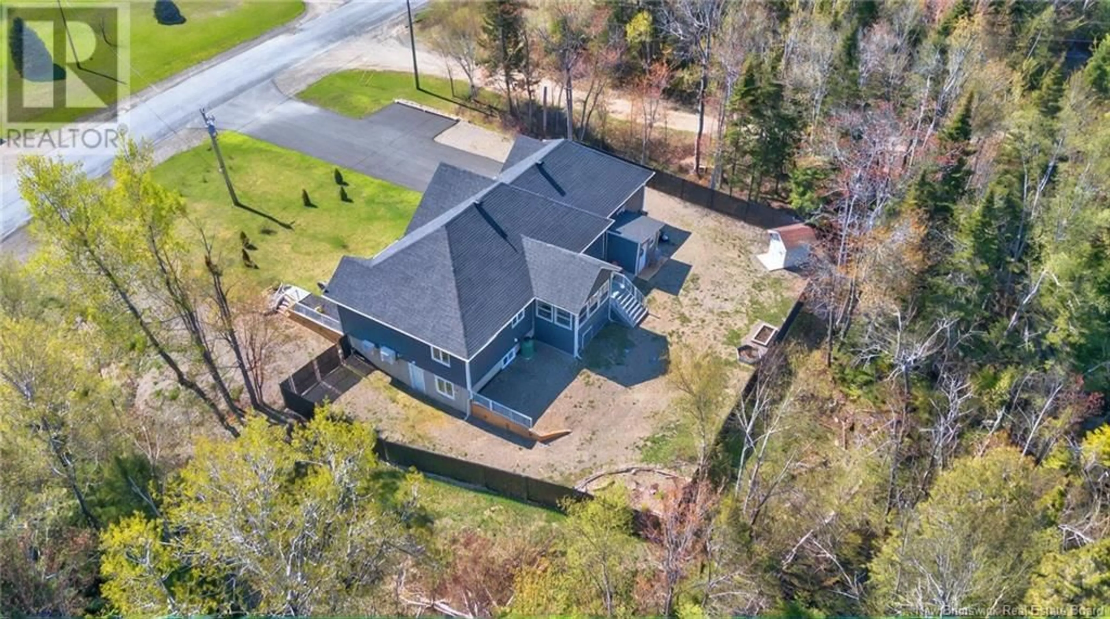 A pic from outside/outdoor area/front of a property/back of a property/a pic from drone, unknown for 593 DRAPEAU CHEMIN, Balmoral New Brunswick E8E1K5