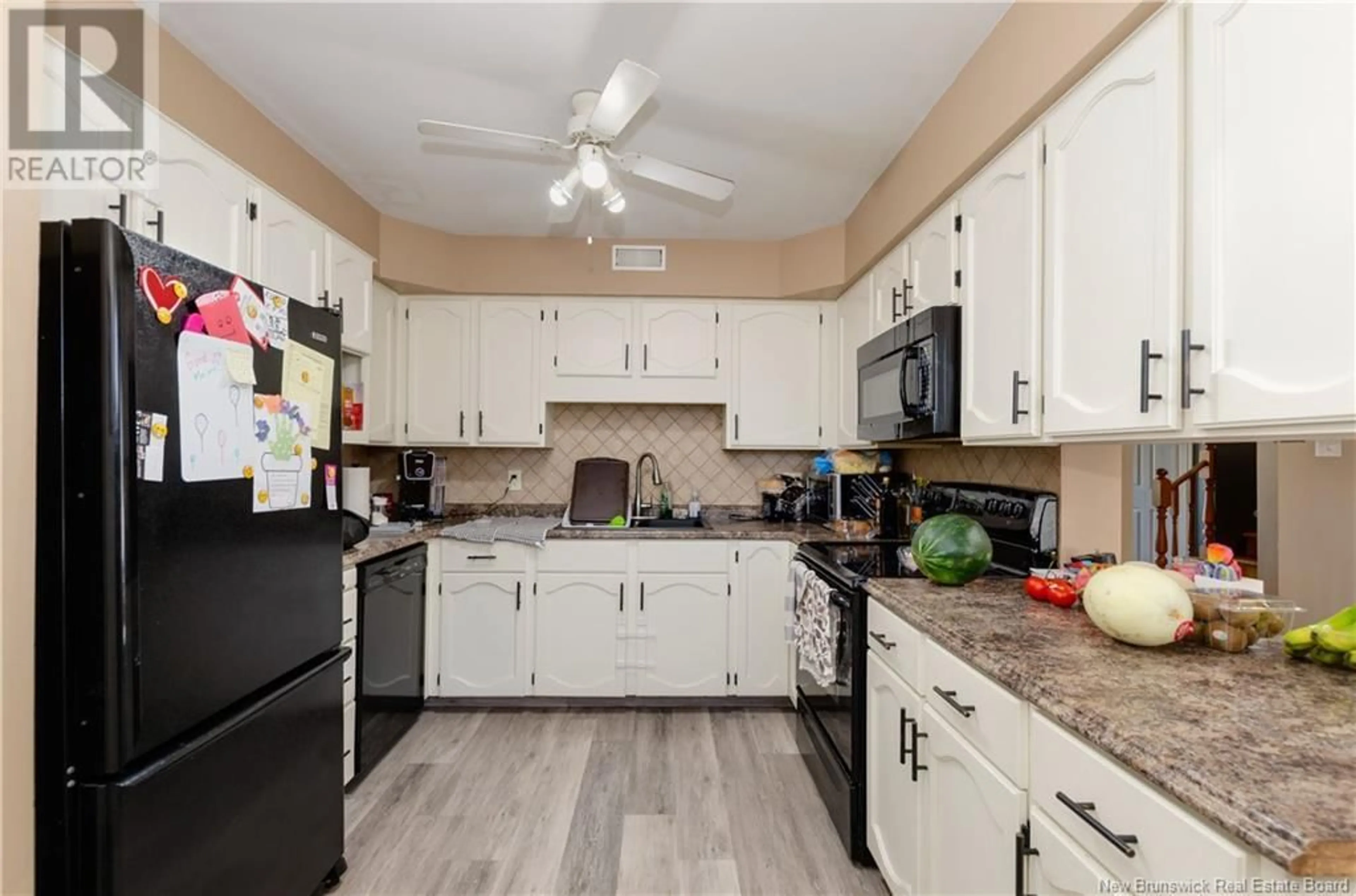 Standard kitchen, ceramic/tile floor for 29-31 FULTON, Moncton New Brunswick E1C9J1
