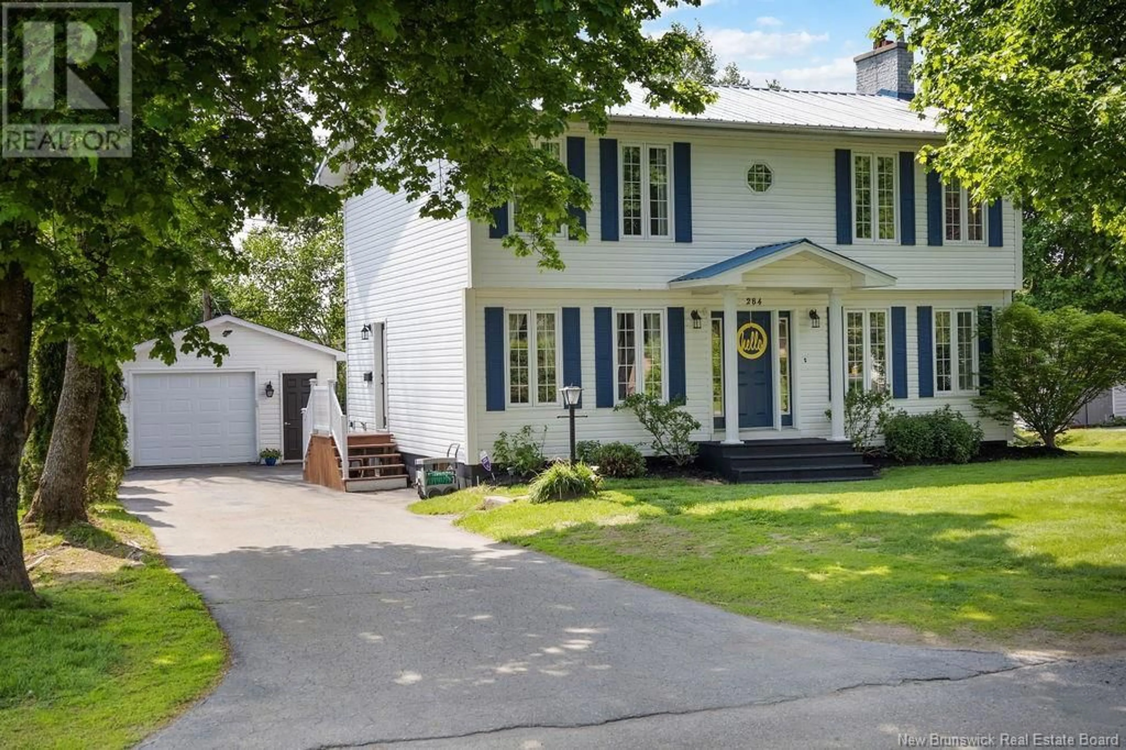 Home with vinyl exterior material, street for 284 TROY AVENUE, Newcastle New Brunswick E1V3S4
