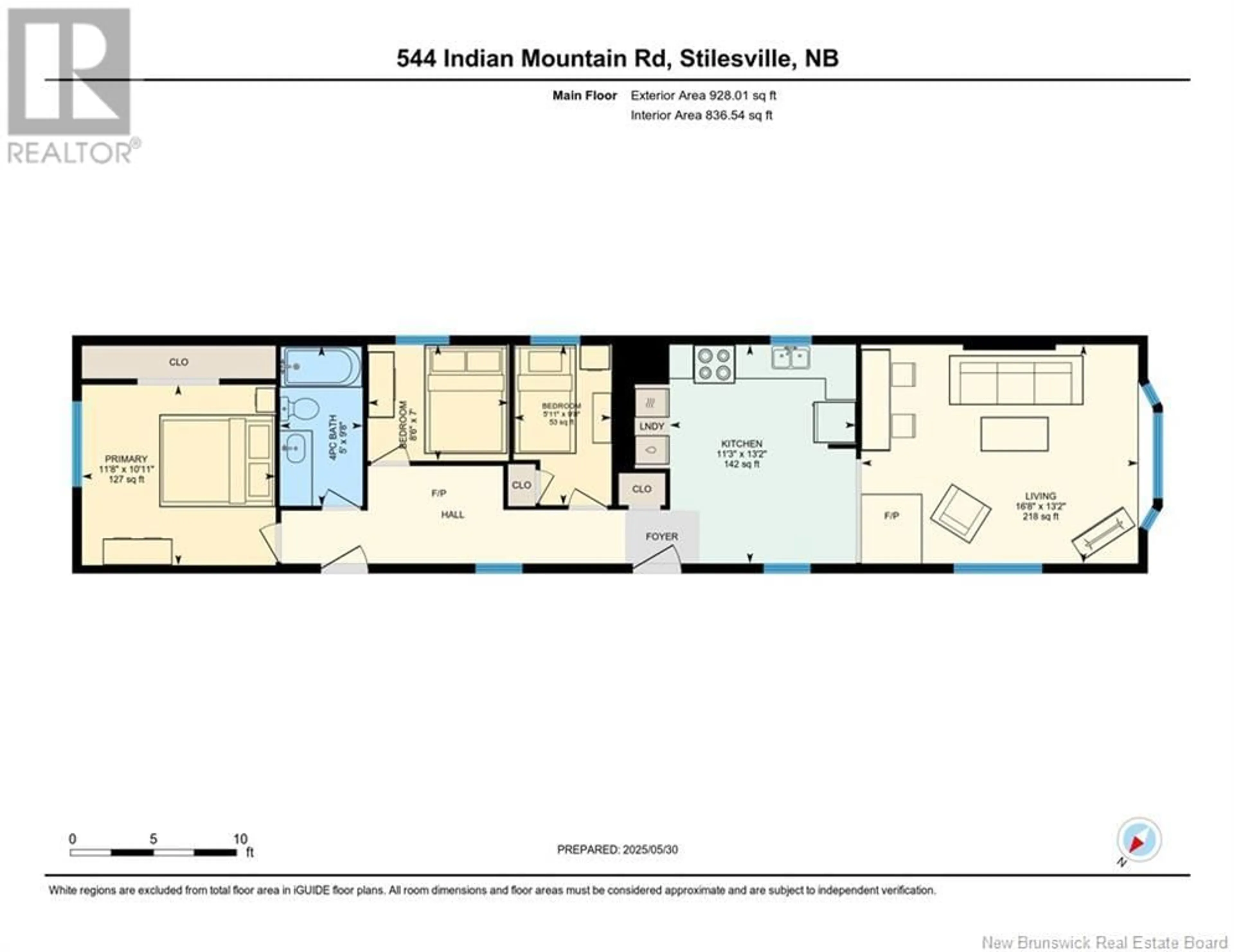 Floor plan for 544 INDIAN MOUNTAIN ROAD, Stilesville New Brunswick E1G3C4