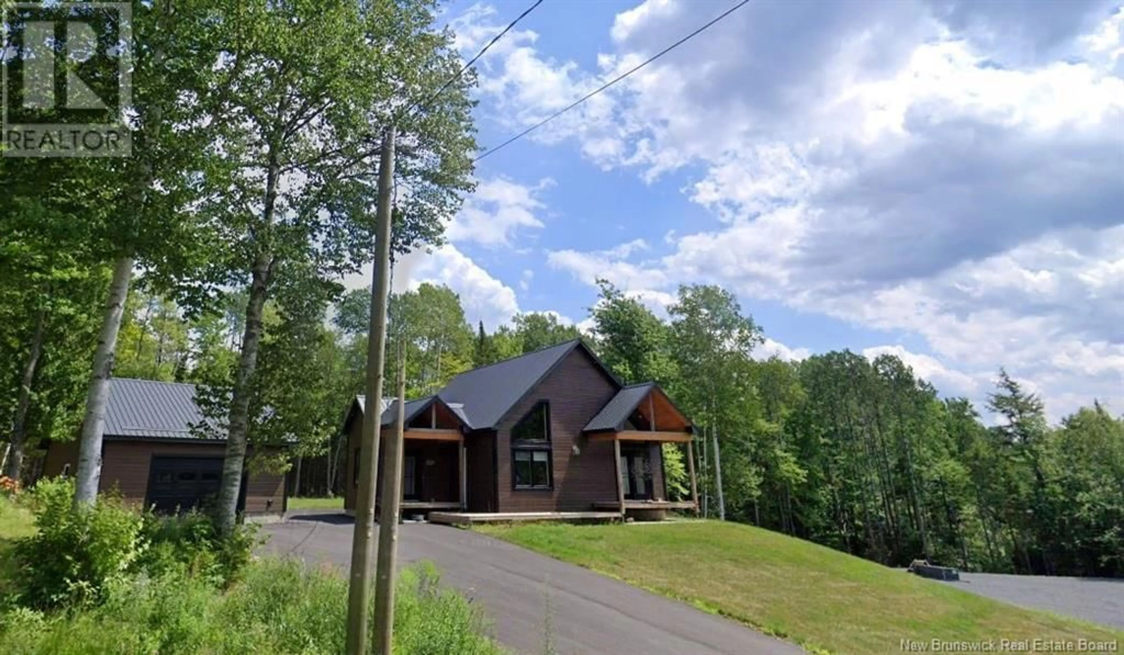 A pic from outside/outdoor area/front of a property/back of a property/a pic from drone, mountain view for 2035 NEPISIGUIT FALLS ROAD, Nepisiguit Falls New Brunswick E2A6W7