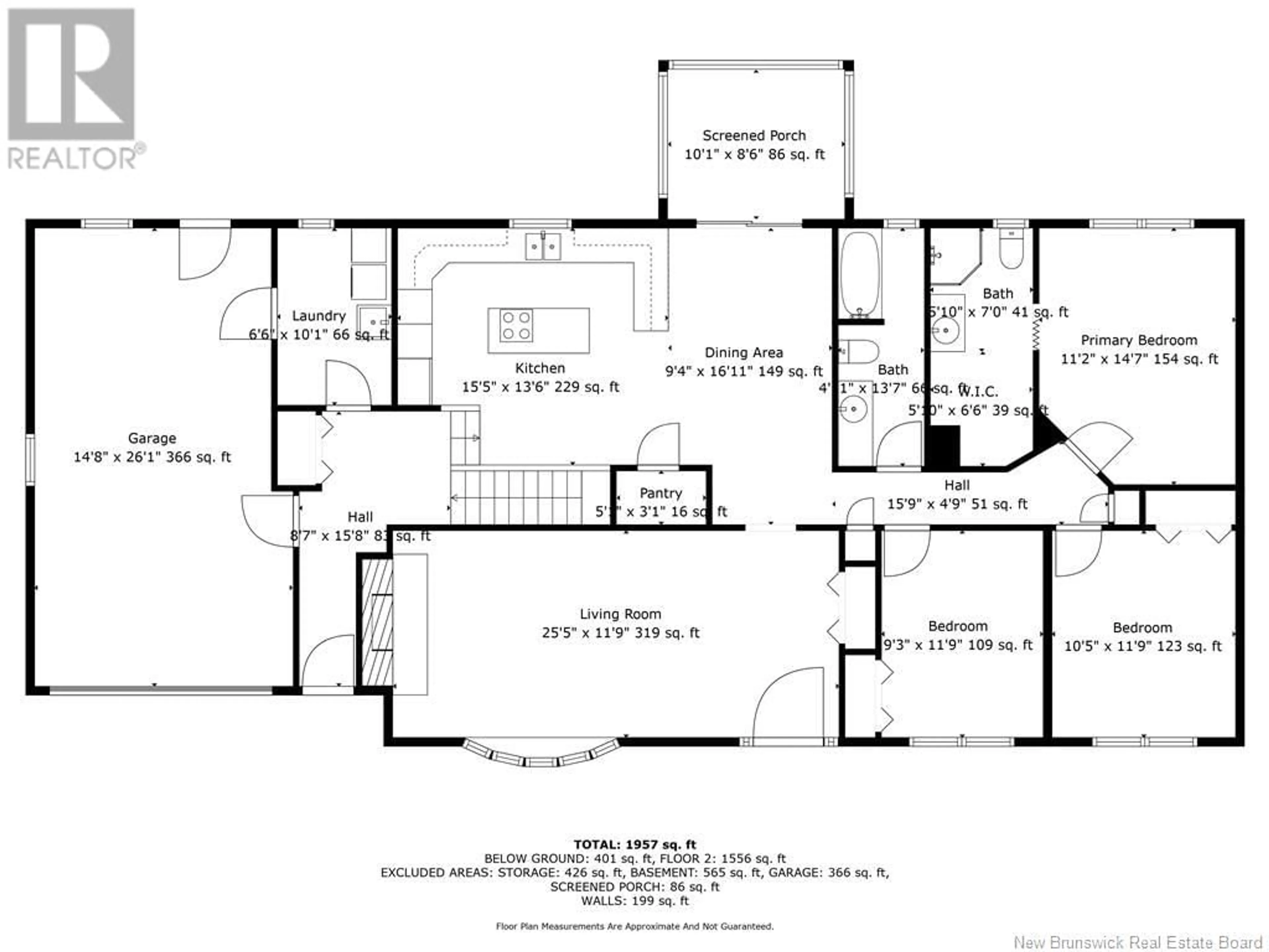 Floor plan for 3185 ROUTE 132, Scoudouc New Brunswick E4P3R8