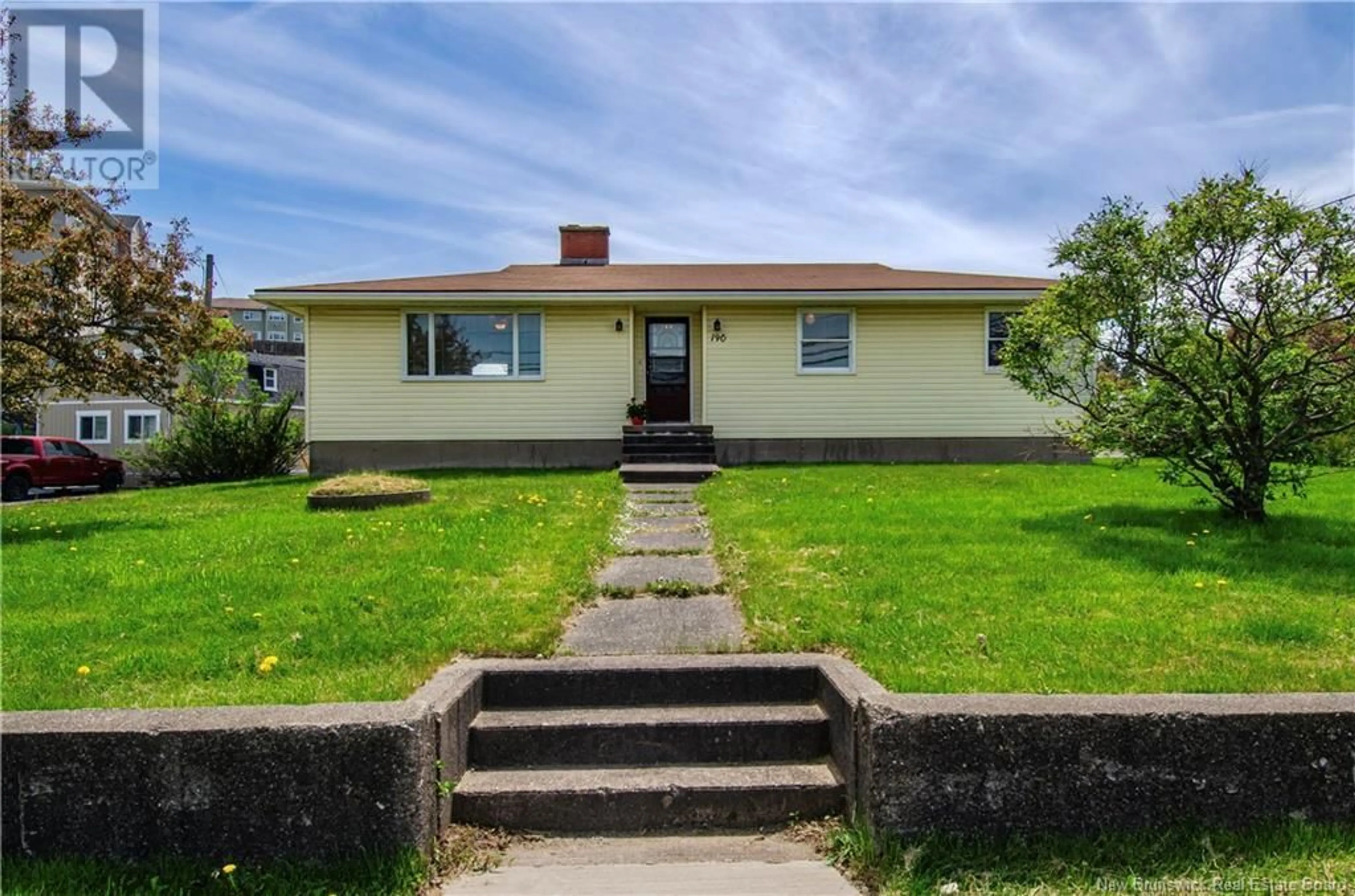 A pic from outside/outdoor area/front of a property/back of a property/a pic from drone, street for 190 GOLDEN GROVE ROAD, Saint John New Brunswick E2H1X4
