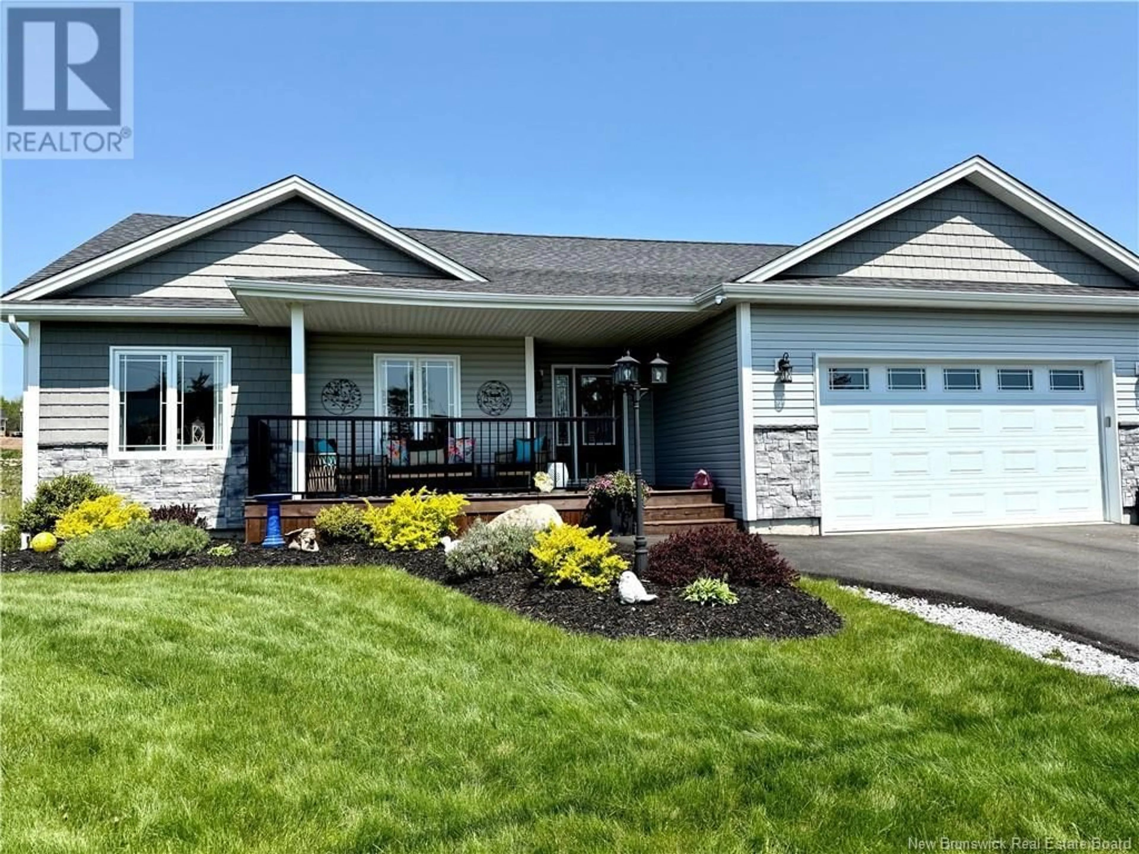 Home with vinyl exterior material, street for 55 MEADOWLARK DRIVE, Quispamsis New Brunswick E2E0T6