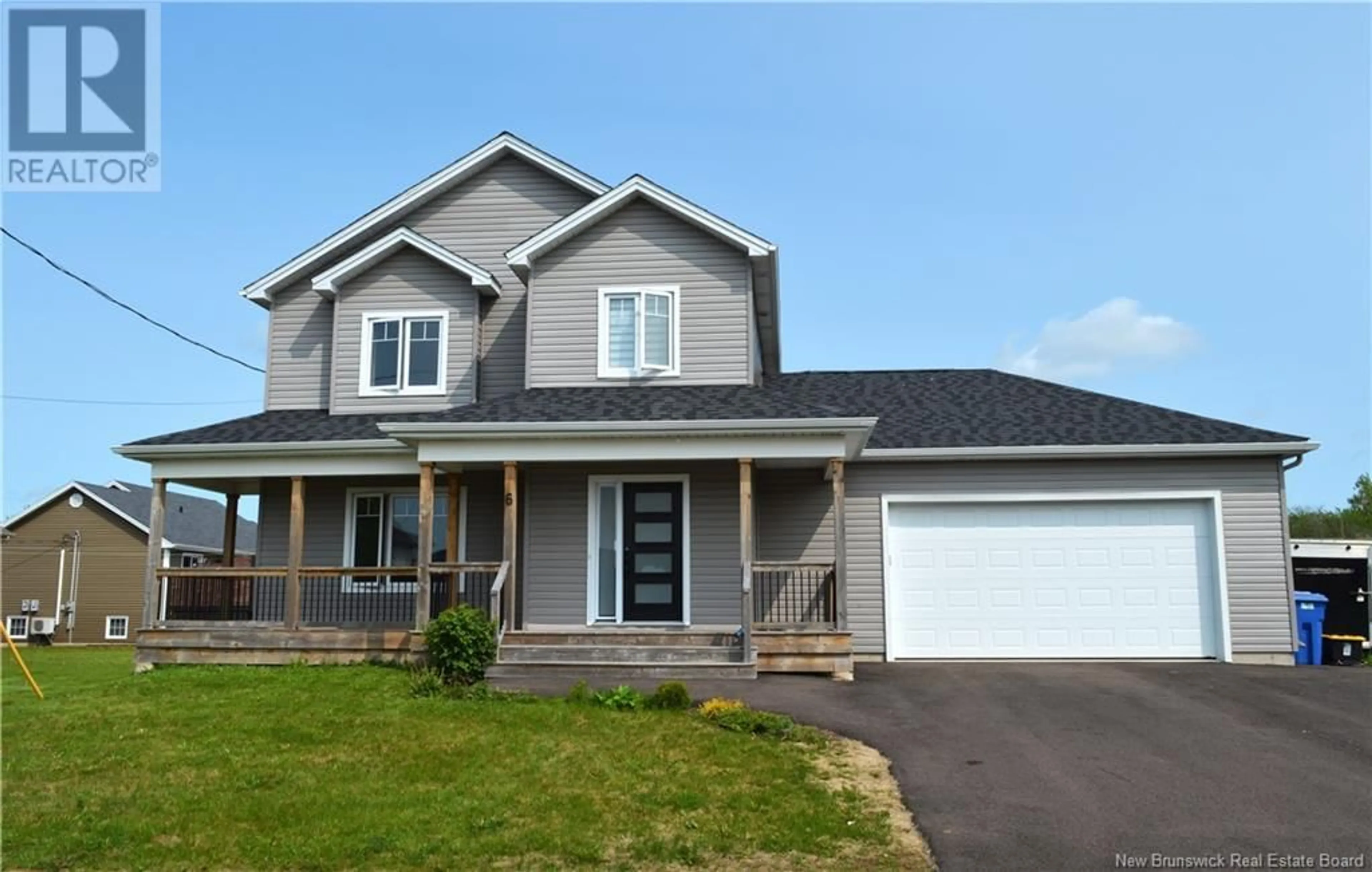 Home with vinyl exterior material, street for 6 DOMINIQUE STREET, Shediac New Brunswick E4P0S2