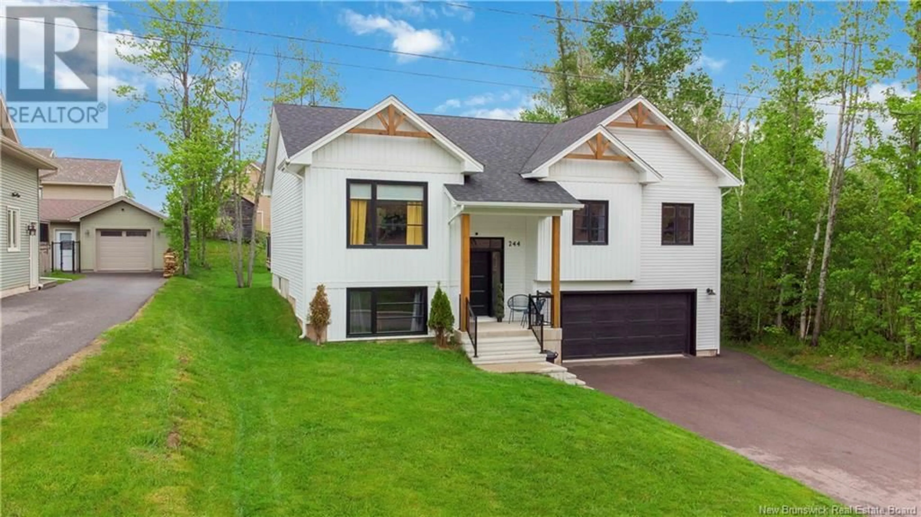 Home with brick exterior material, street for 244 SAVANNAH DRIVE, Moncton New Brunswick E1A0V1