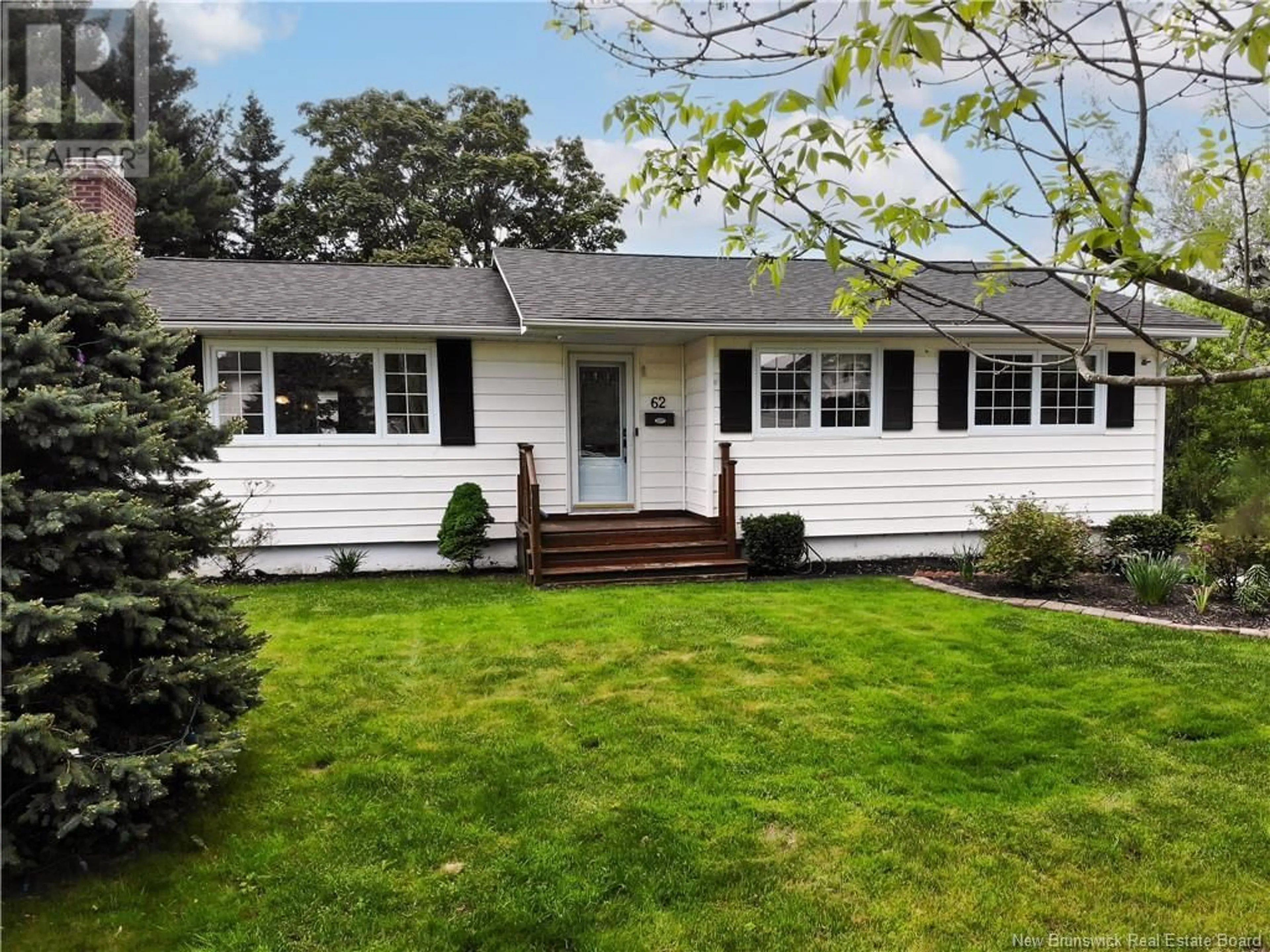 Home with vinyl exterior material, street for 62 VINE AVENUE, Moncton New Brunswick E1E1J9
