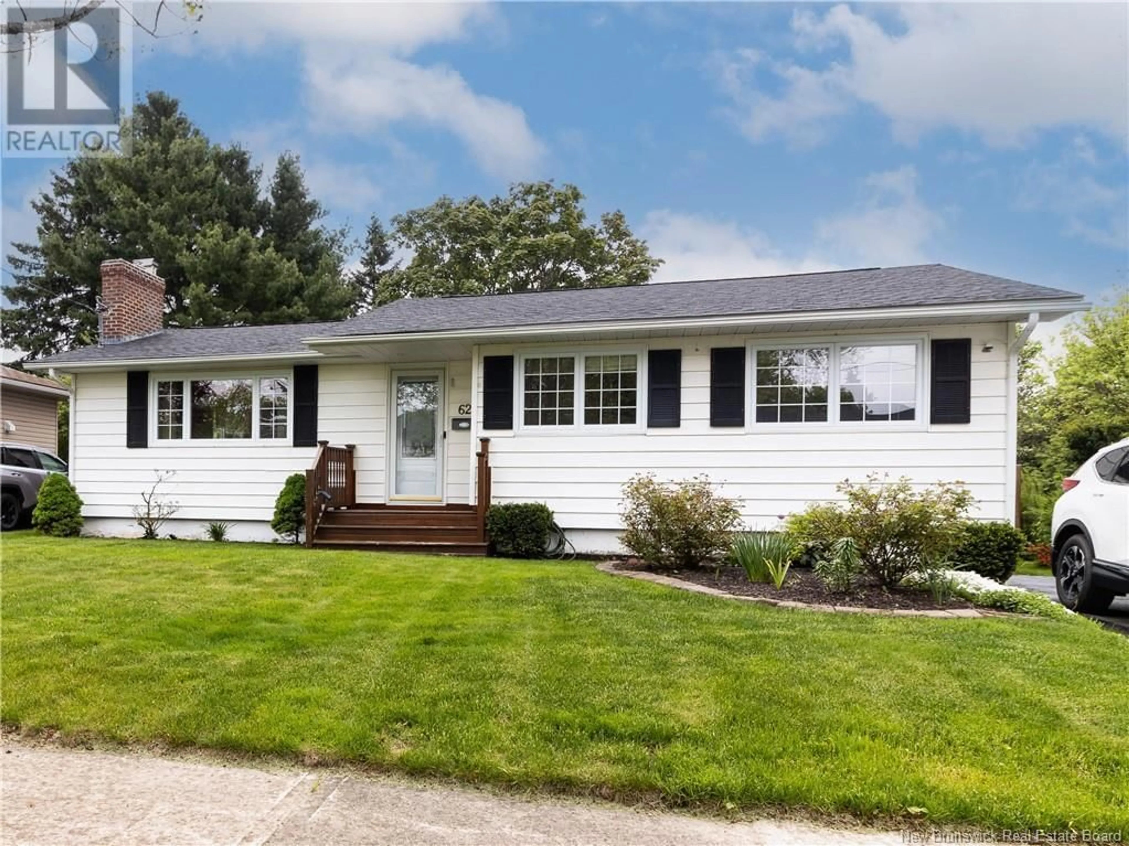 Home with vinyl exterior material, street for 62 VINE AVENUE, Moncton New Brunswick E1E1J9