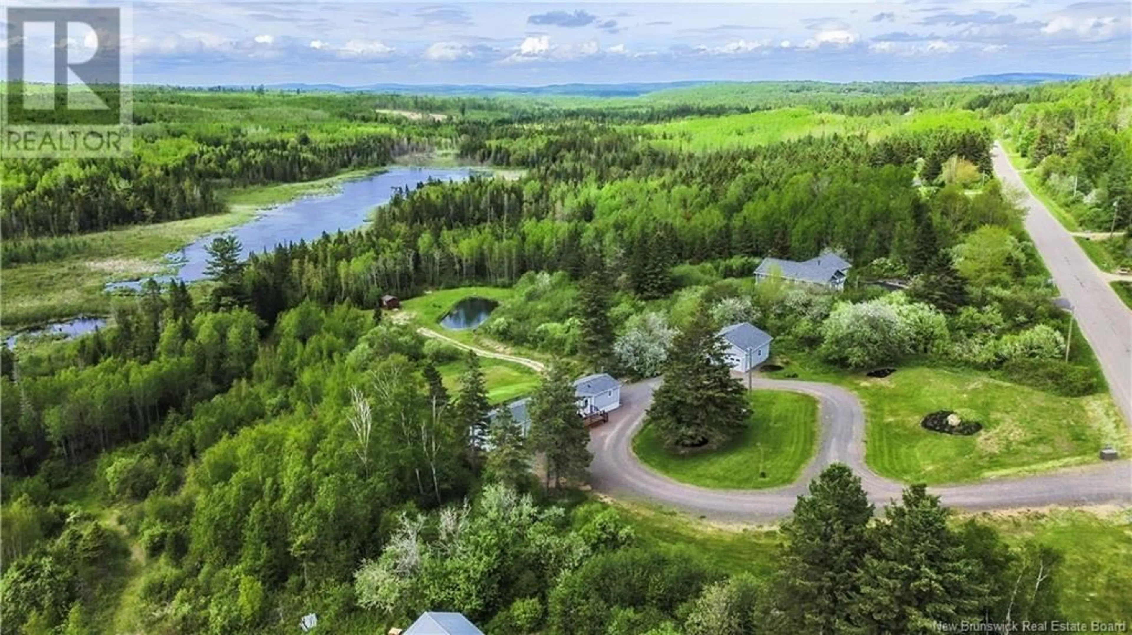 A pic from outside/outdoor area/front of a property/back of a property/a pic from drone, water/lake/river/ocean view for 692 DRURYS COVE ROAD, Ratter Corner New Brunswick E4E3L2
