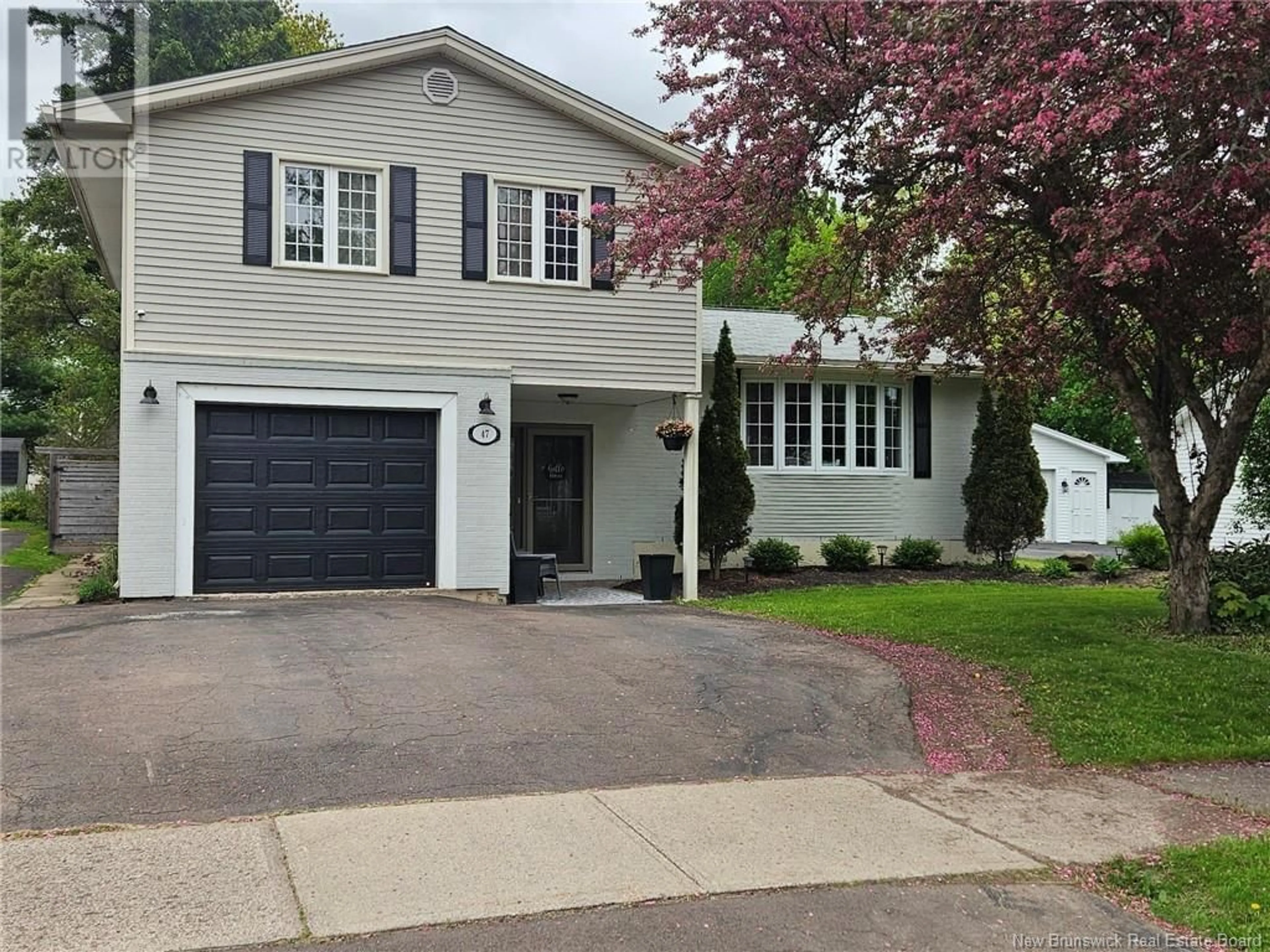 Home with vinyl exterior material, street for 47 LAIRD AVENUE, Moncton New Brunswick E1E2P2