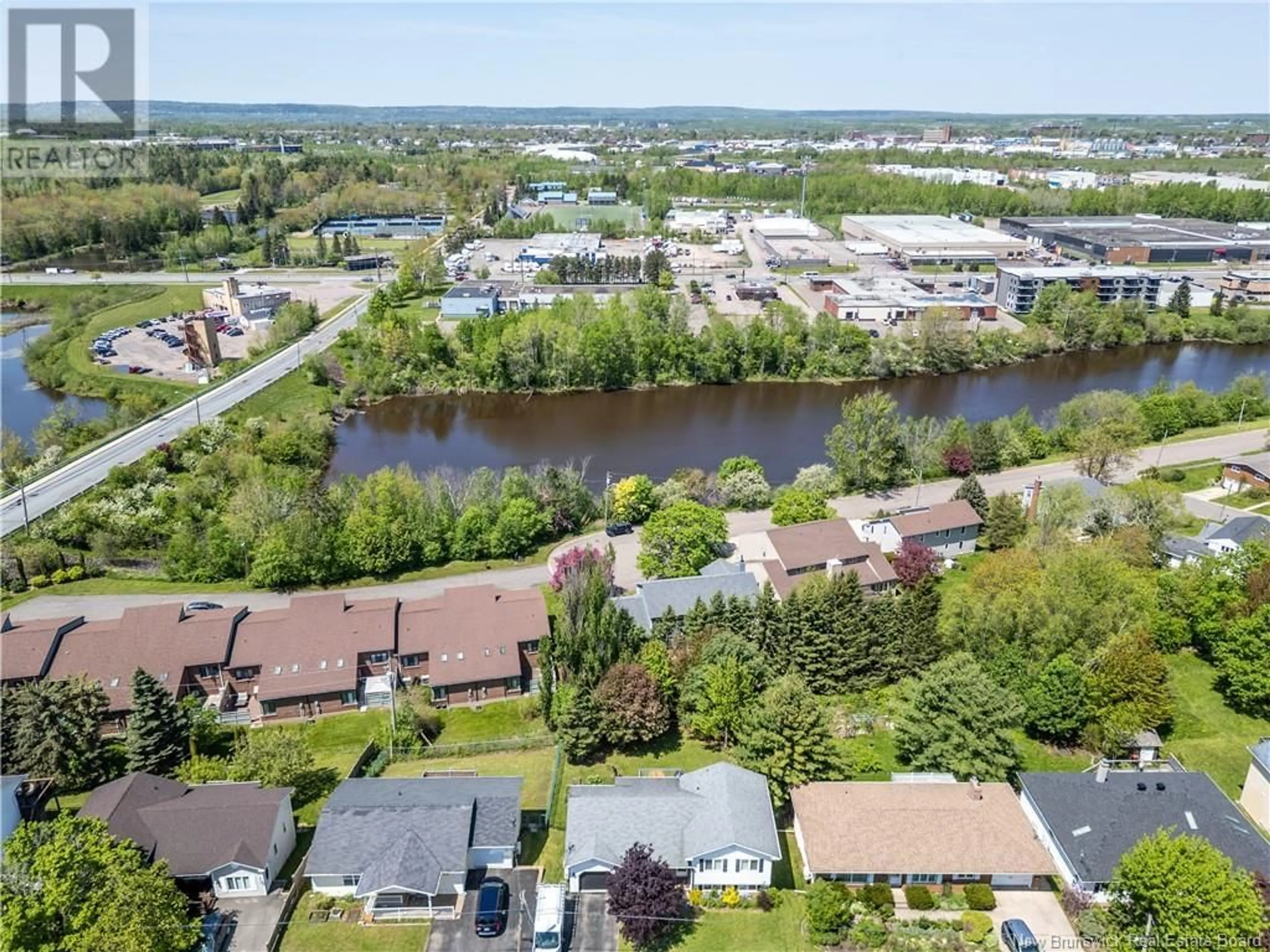 A pic from outside/outdoor area/front of a property/back of a property/a pic from drone, water/lake/river/ocean view for 398 WESTMOUNT BOULEVARD, Moncton New Brunswick E1E4K3