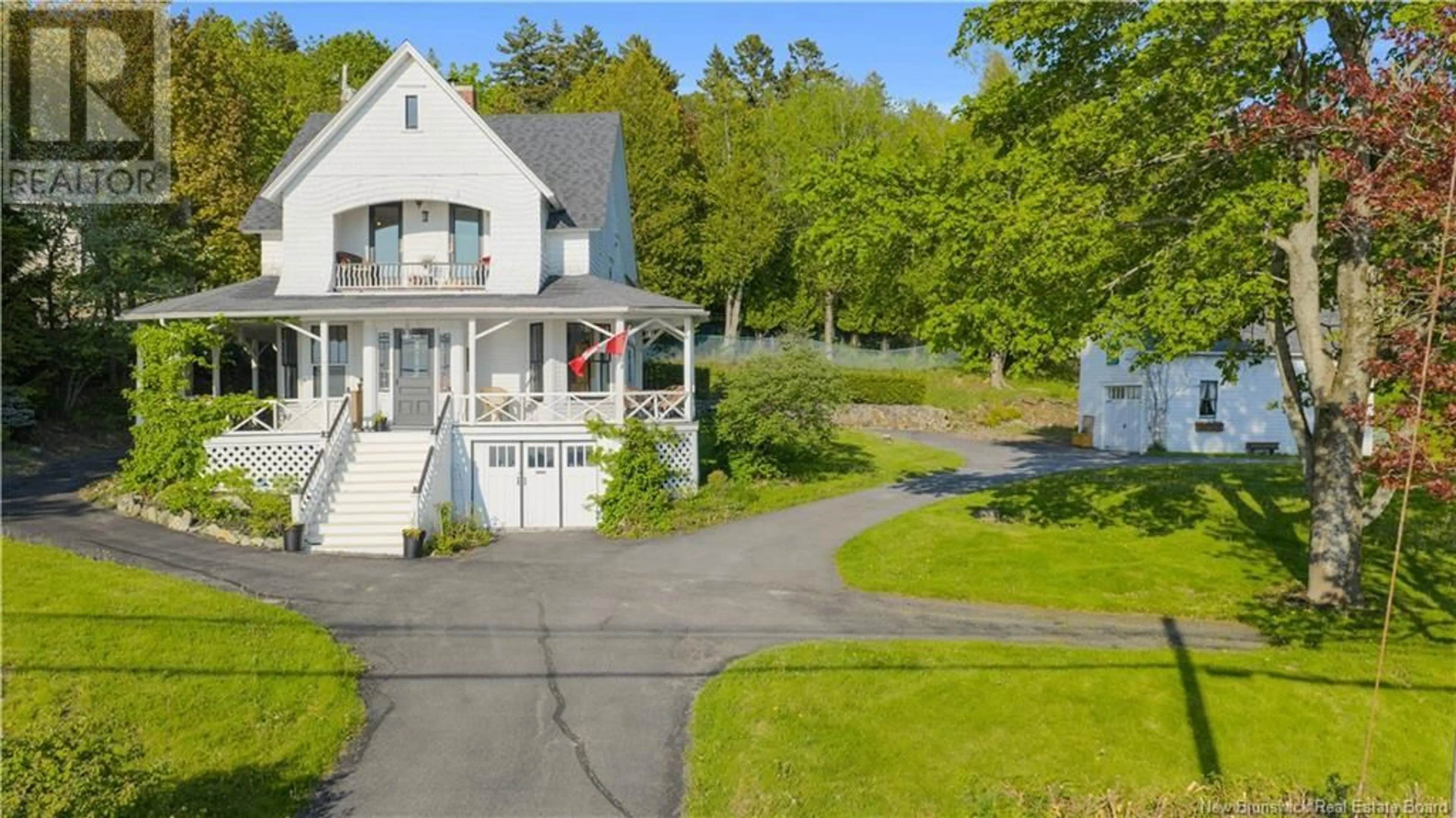 A pic from outside/outdoor area/front of a property/back of a property/a pic from drone, unknown for 2110 ROTHESAY ROAD, Rothesay New Brunswick E2H2K3