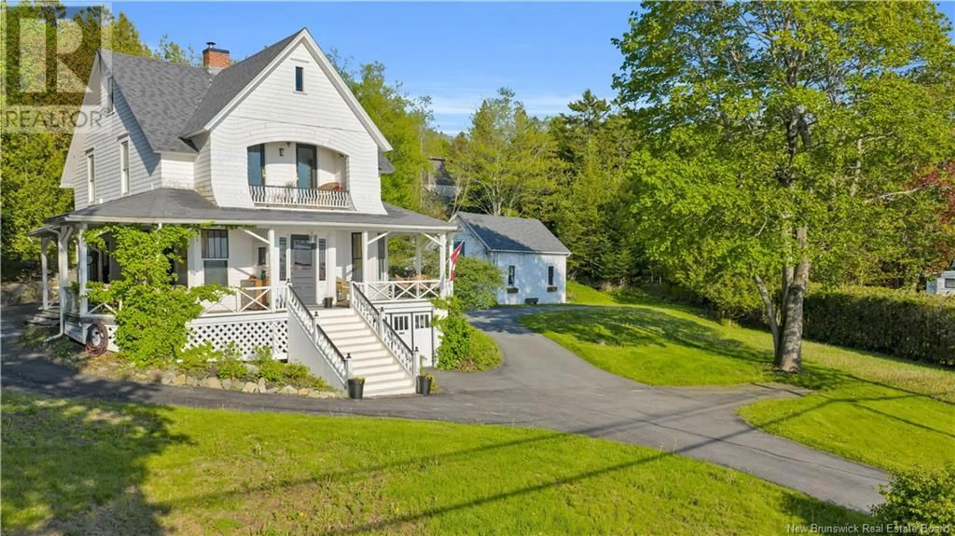 A pic from outside/outdoor area/front of a property/back of a property/a pic from drone, street for 2110 ROTHESAY ROAD, Rothesay New Brunswick E2H2K3