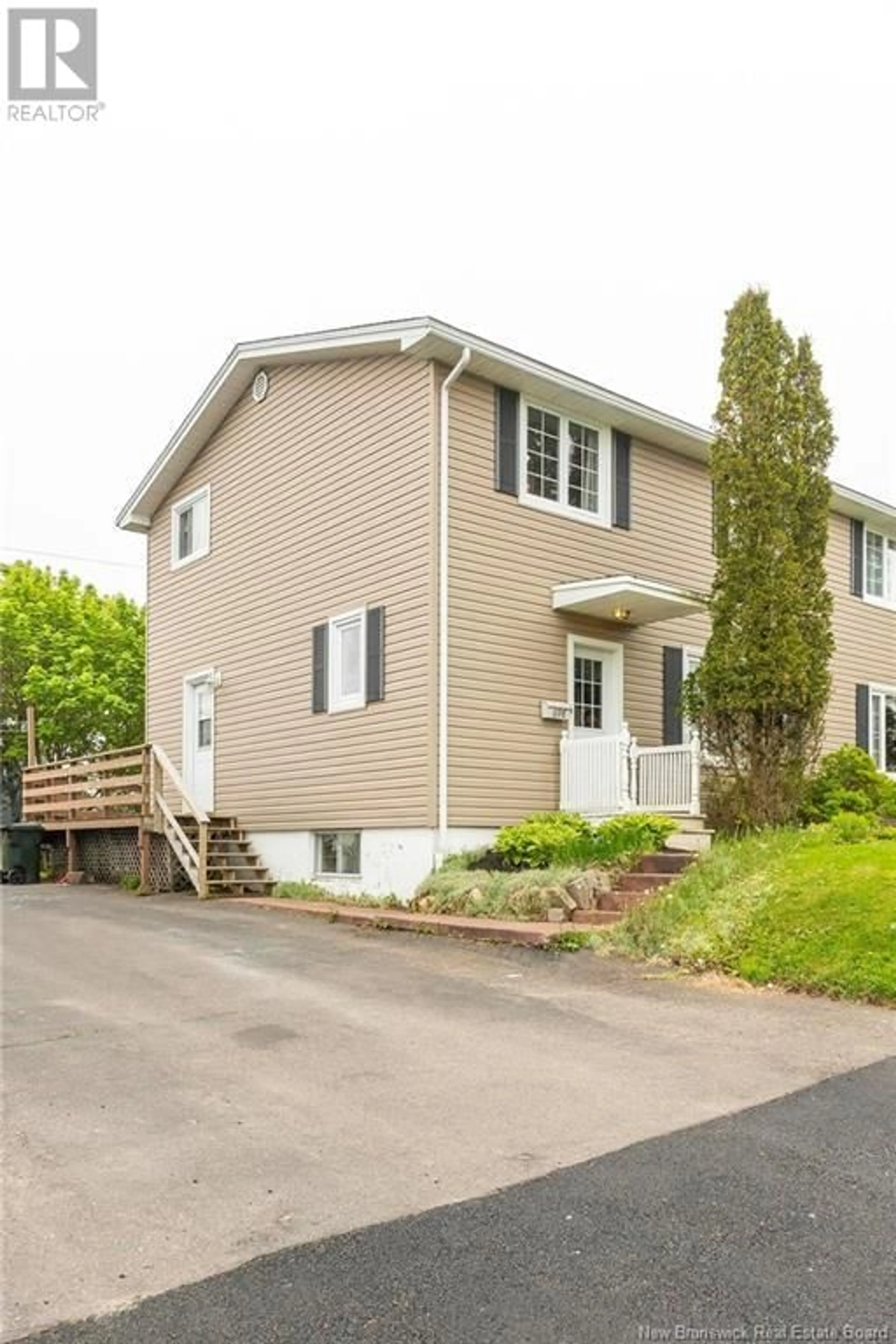 Home with vinyl exterior material, street for 698 BONNER PLACE, Saint John New Brunswick E2M2K9