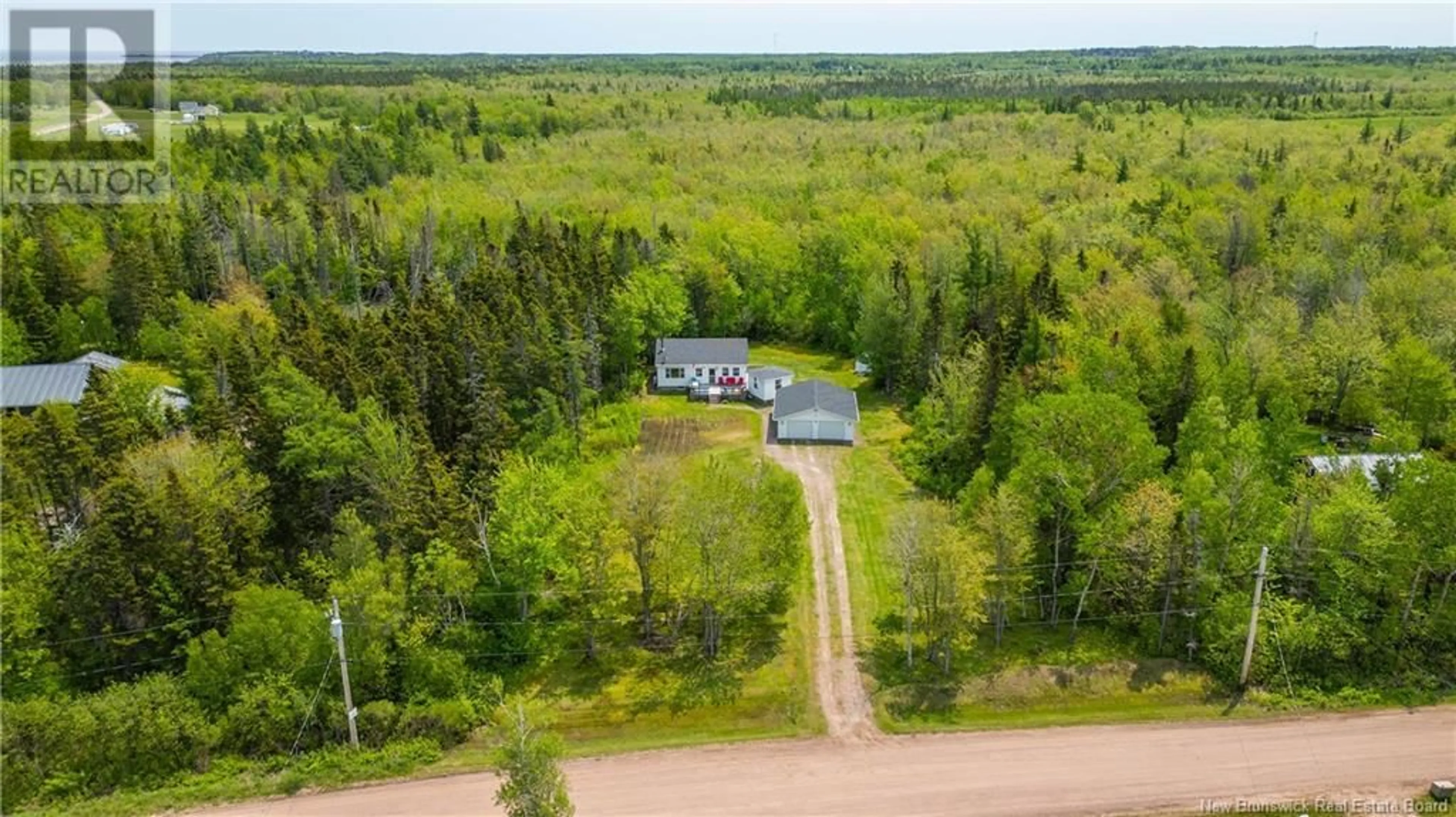 A pic from outside/outdoor area/front of a property/back of a property/a pic from drone, unknown for 111 WALTON'S BEACH ROAD, Murray Corner New Brunswick E4M2M2