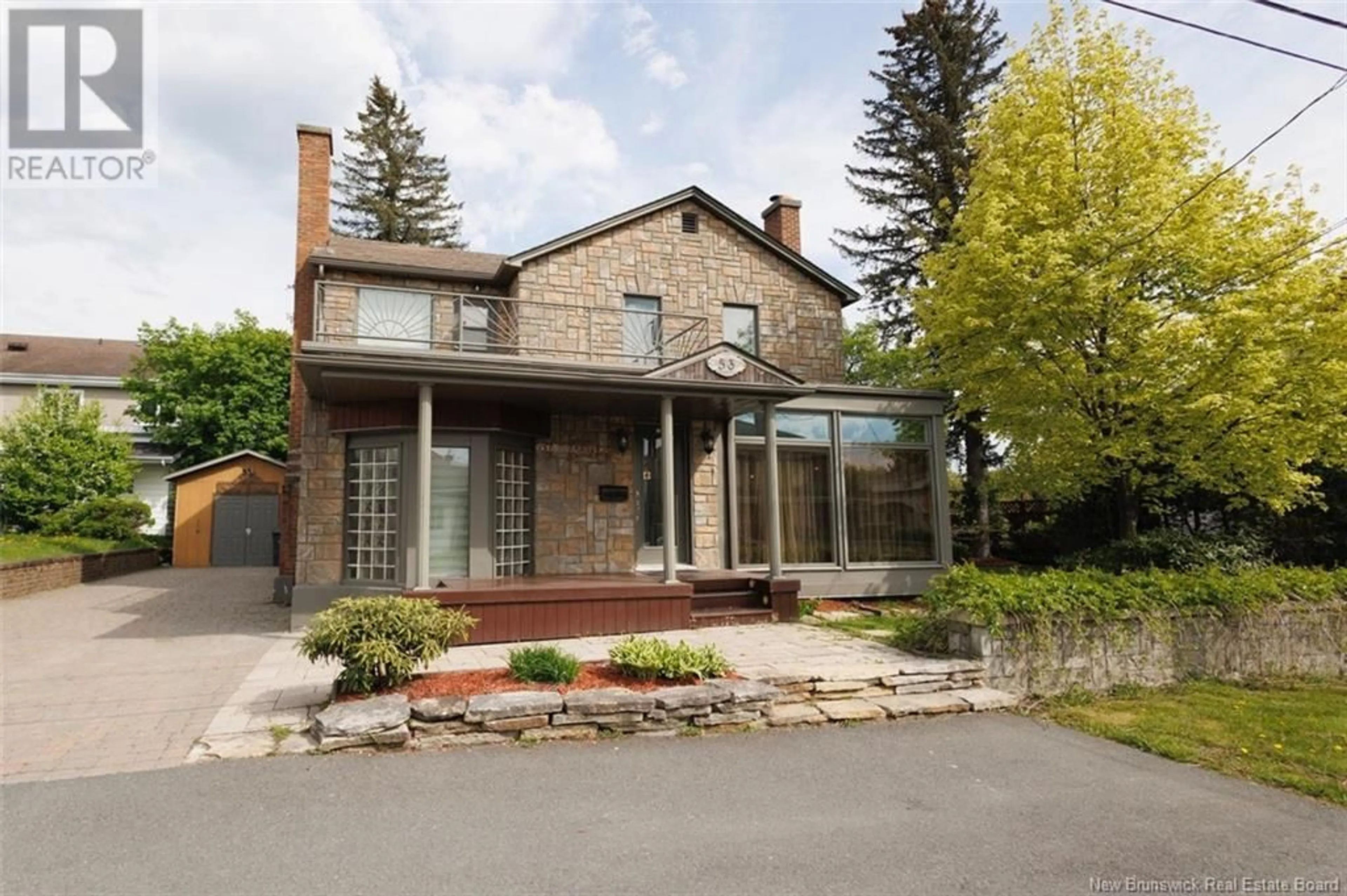 Home with brick exterior material, street for 53 34E AVENUE, Edmundston New Brunswick E3V2T3