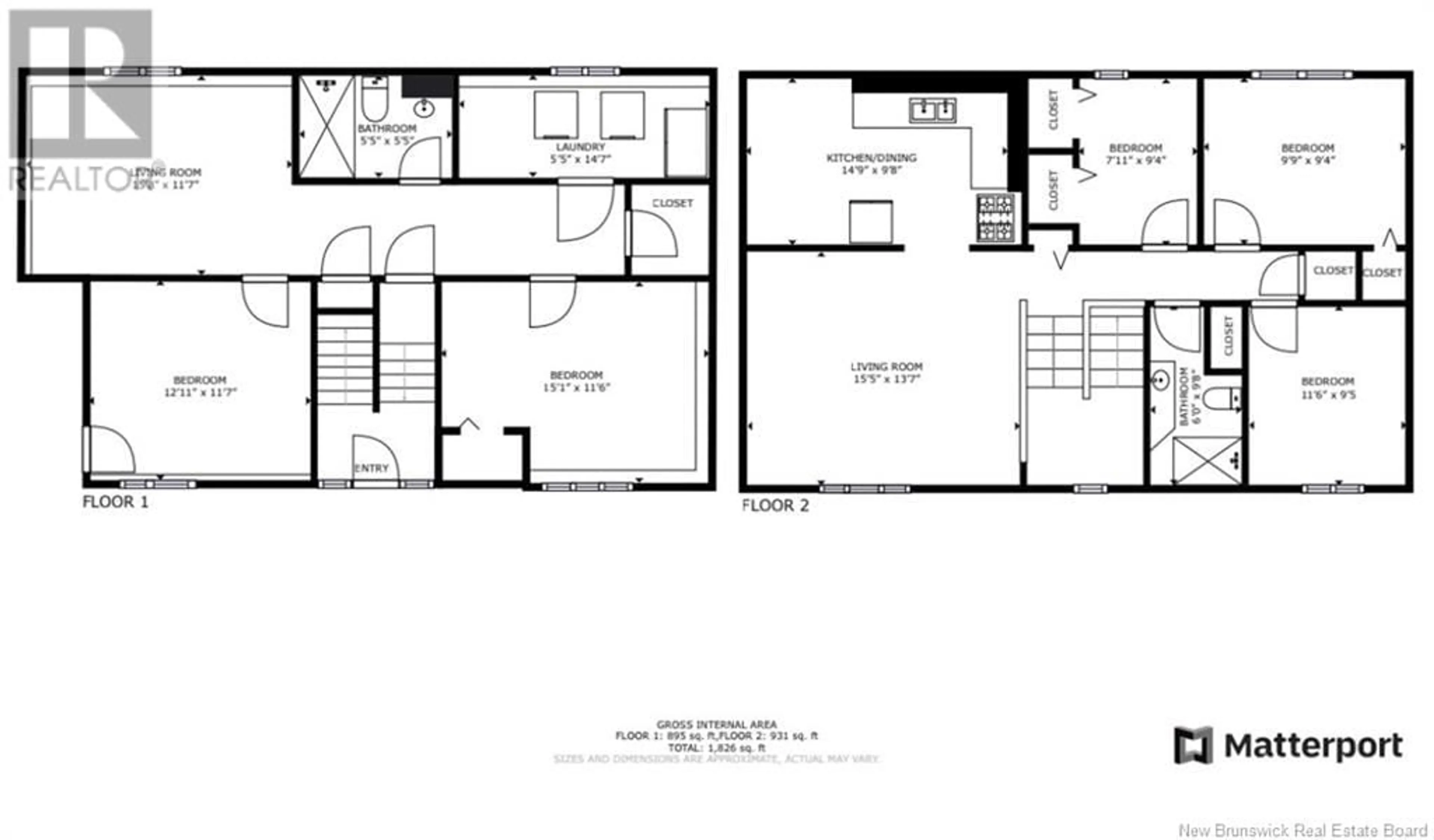 Floor plan for 7 VIOLETA AVENUE, Hanwell New Brunswick E3C1Z7