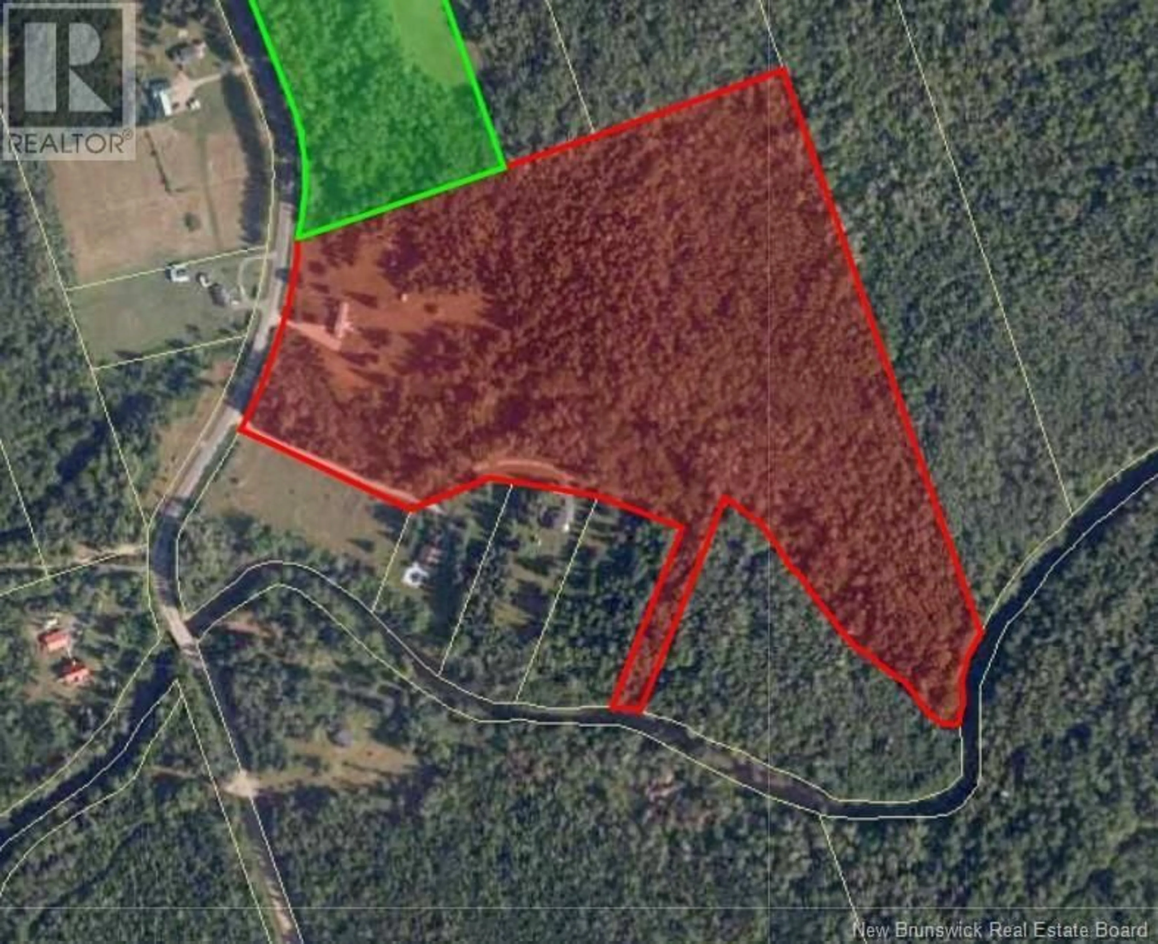 Picture of a map for 7066 CH DESHERBIERS, Acadieville New Brunswick E4Y2V5