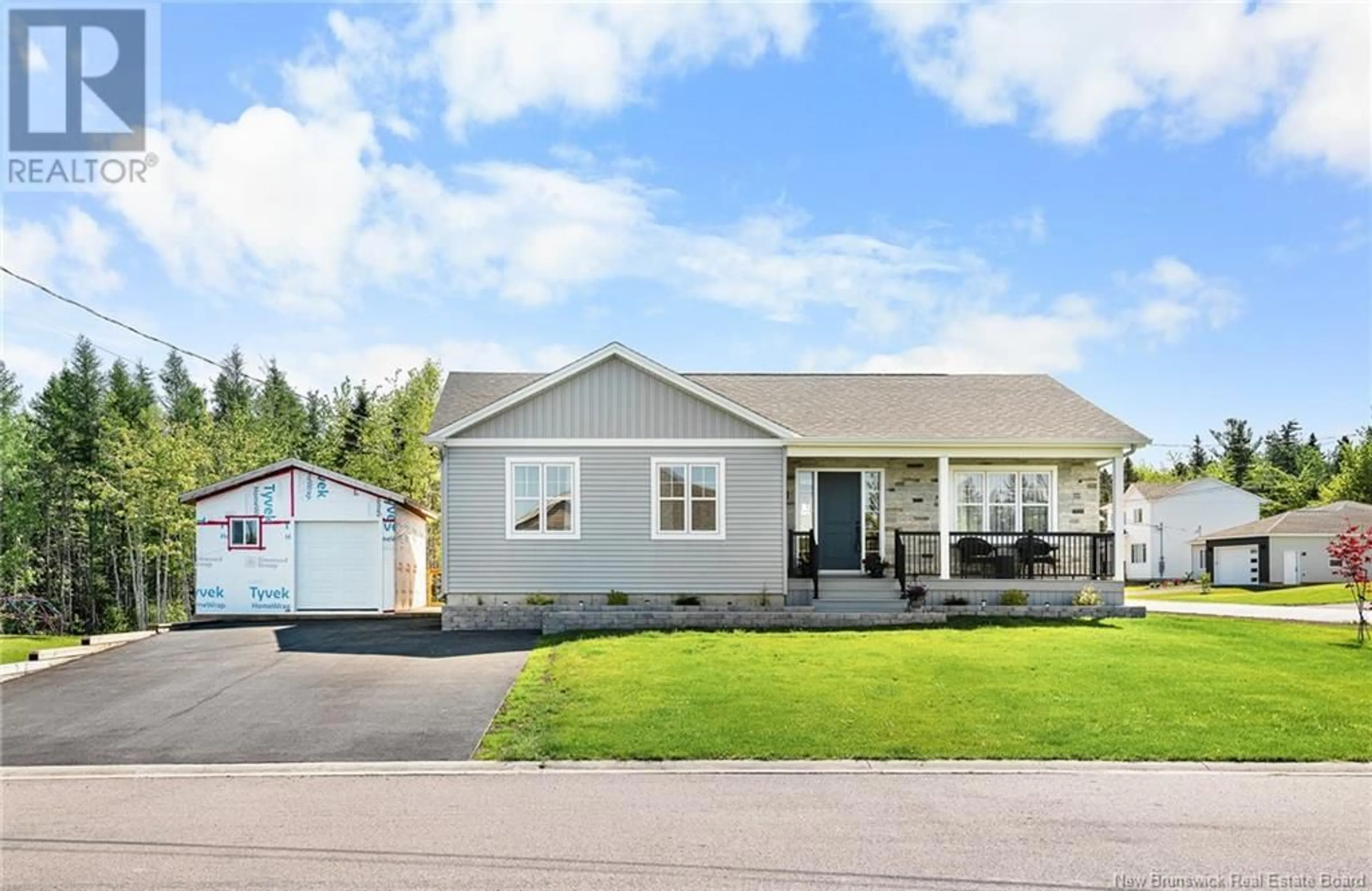 Home with vinyl exterior material, street for 11 JOANNE STREET, Dieppe New Brunswick E1A9N7