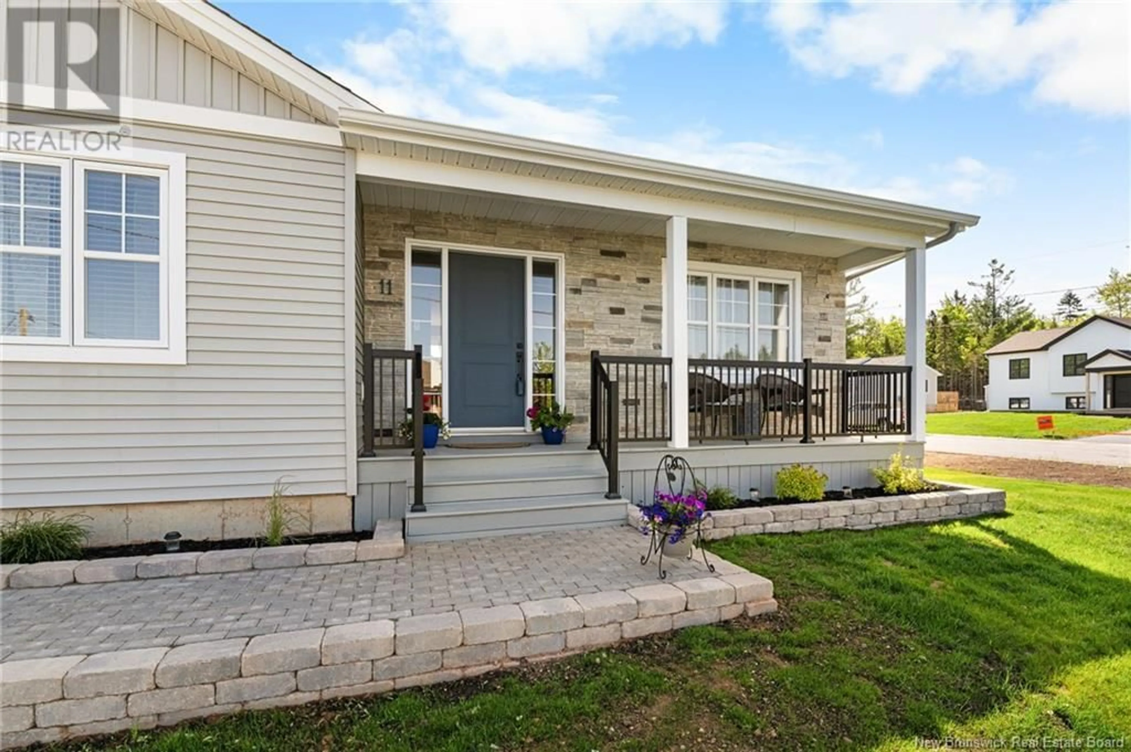 Home with vinyl exterior material, street for 11 JOANNE STREET, Dieppe New Brunswick E1A9N7