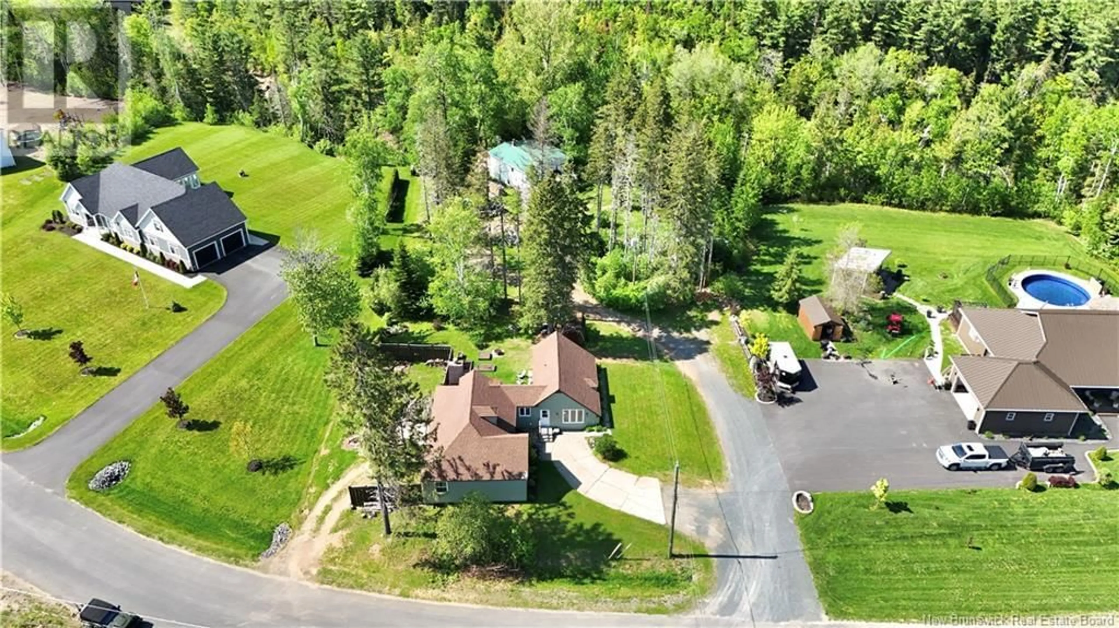 A pic from outside/outdoor area/front of a property/back of a property/a pic from drone, unknown for 17 OLSCAMP, South Tetagouche New Brunswick E2A4Z2