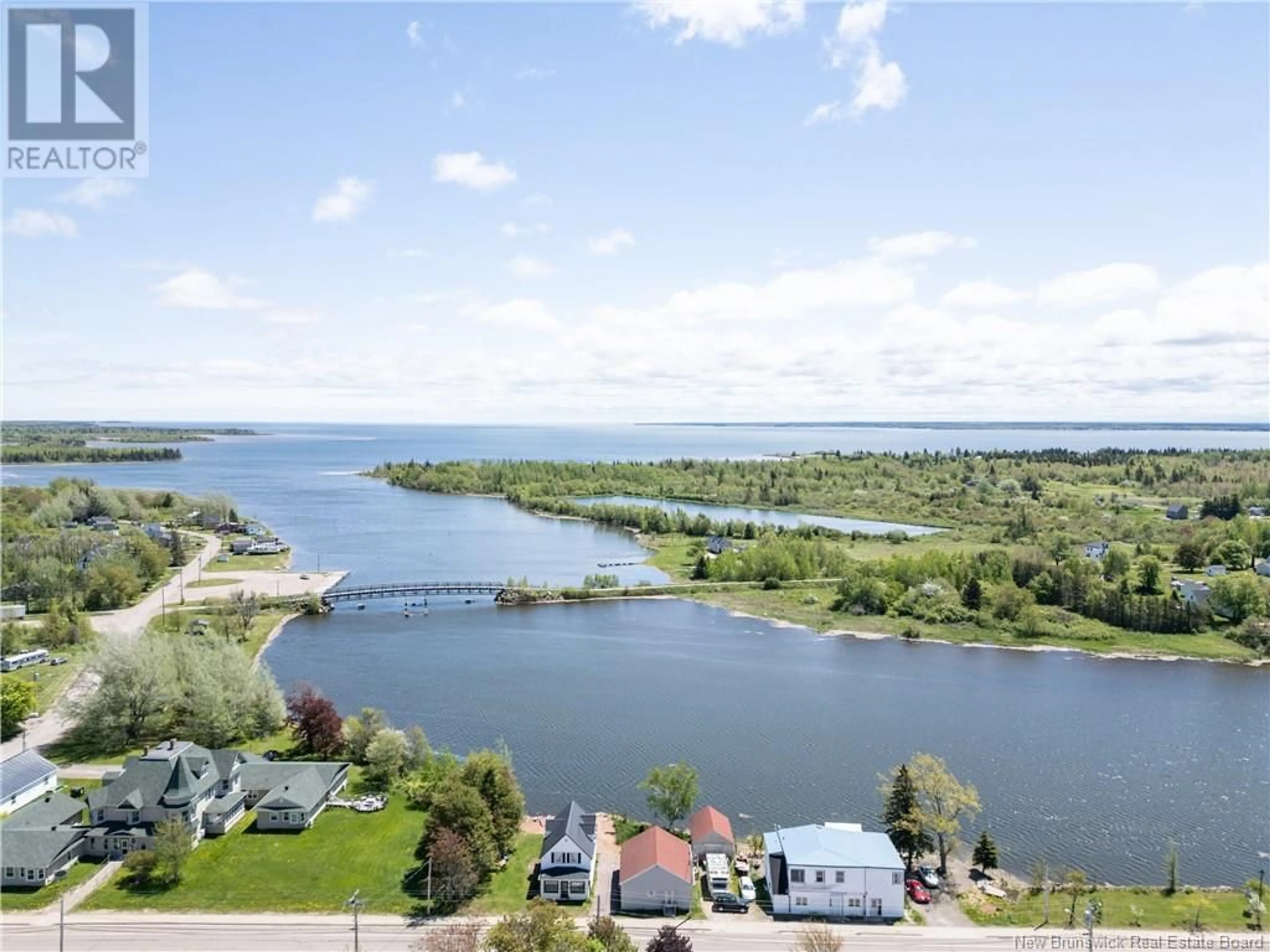 A pic from outside/outdoor area/front of a property/back of a property/a pic from drone, water/lake/river/ocean view for 37 EAST MAIN STREET, Port Elgin New Brunswick E4M2X8