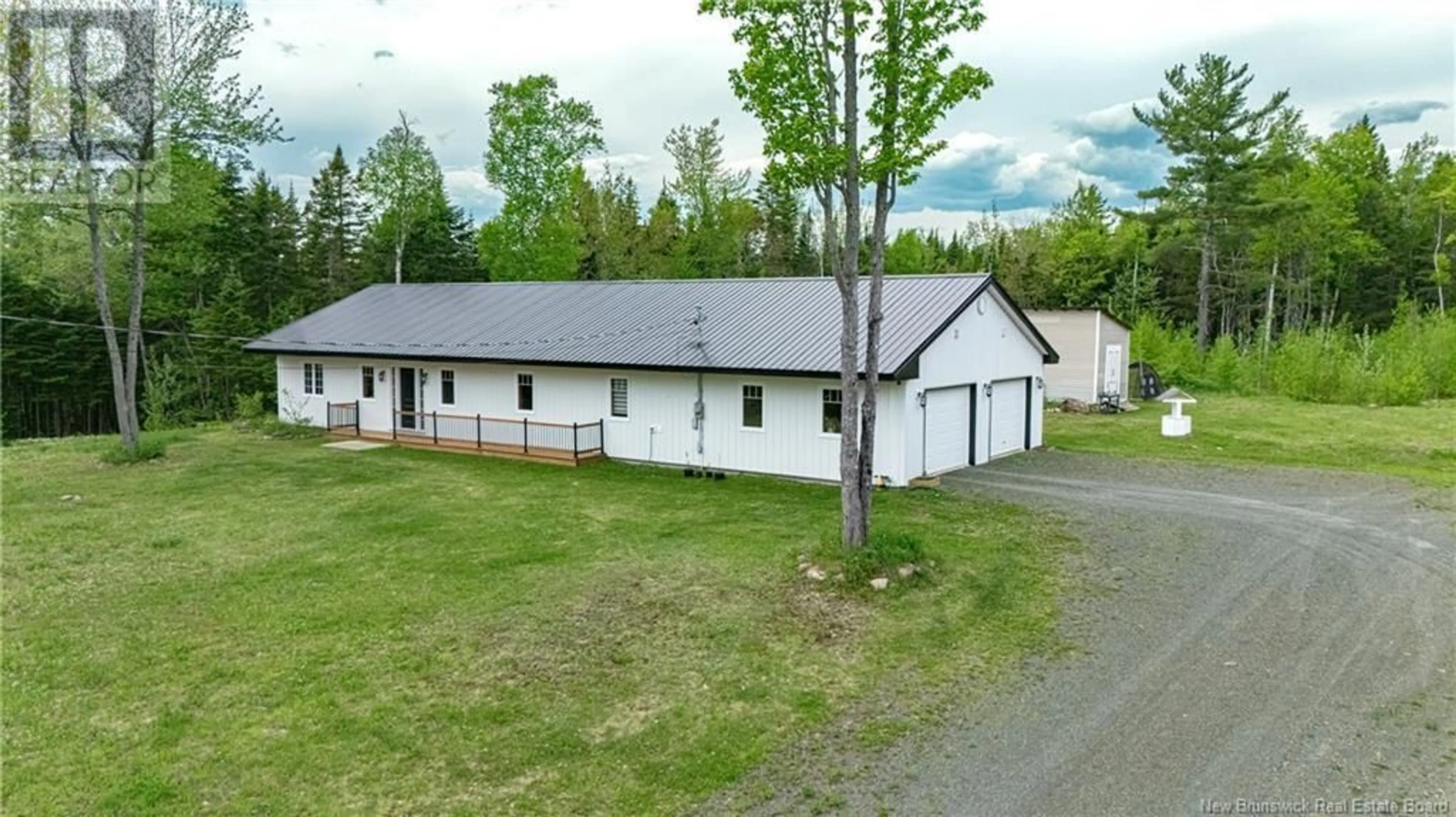 A pic from outside/outdoor area/front of a property/back of a property/a pic from drone, building for 1435 ROUTE 10, Noonan New Brunswick E3A7H9