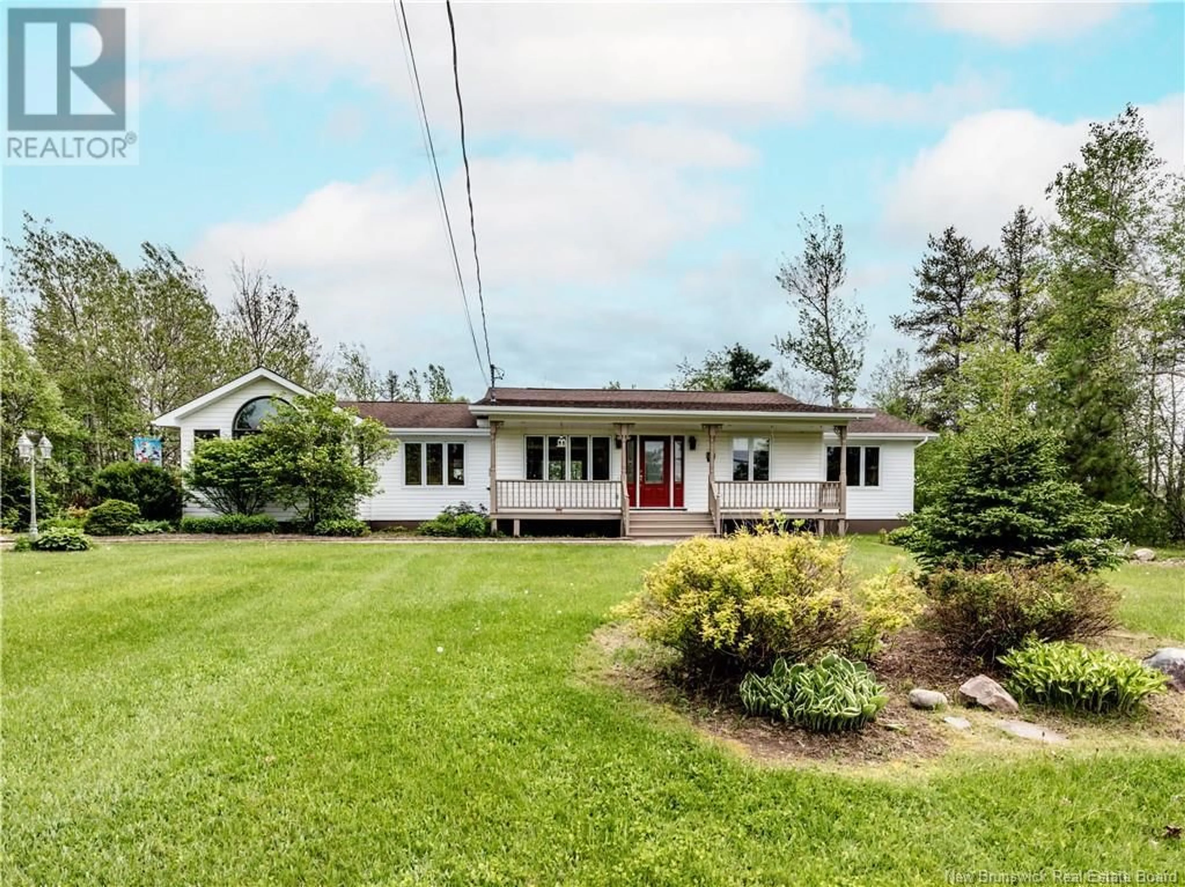 A pic from outside/outdoor area/front of a property/back of a property/a pic from drone, street for 9948 ROUTE 134, Aldouane New Brunswick E4W5K7