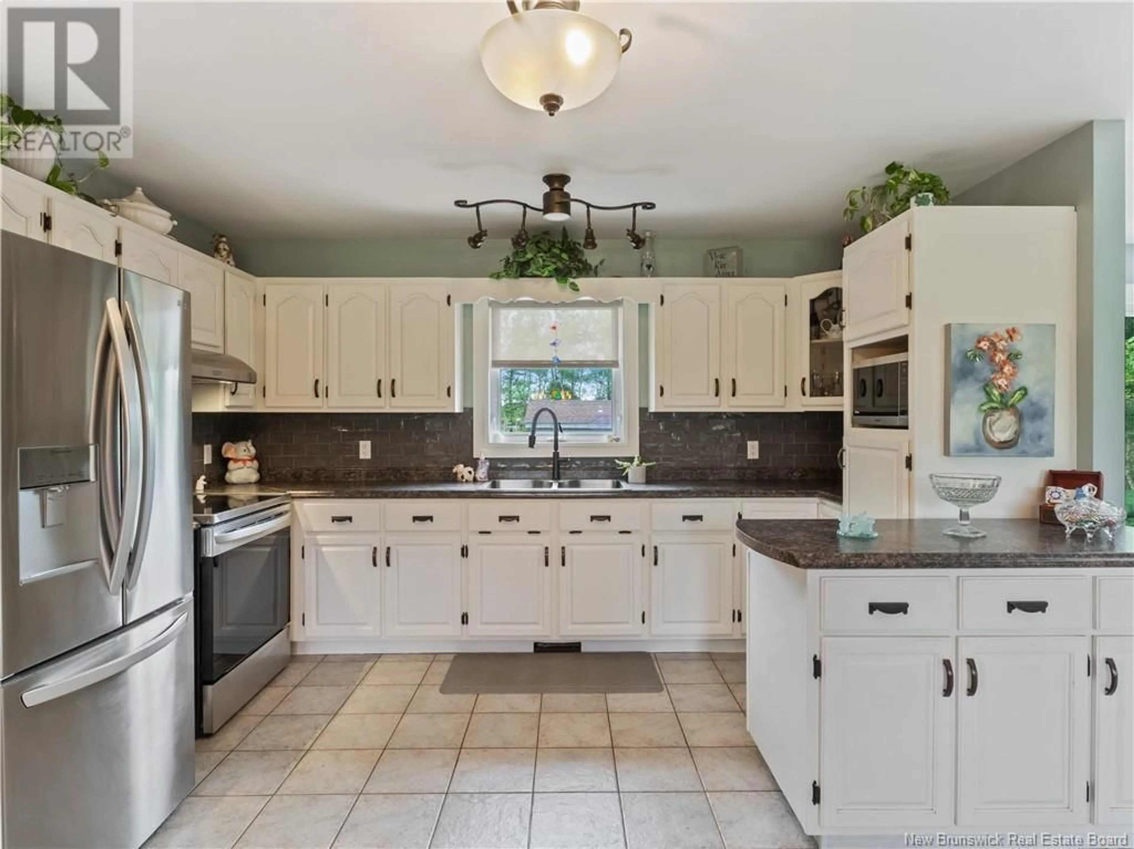 Open concept kitchen, ceramic/tile floor for 9948 ROUTE 134, Aldouane New Brunswick E4W5K7