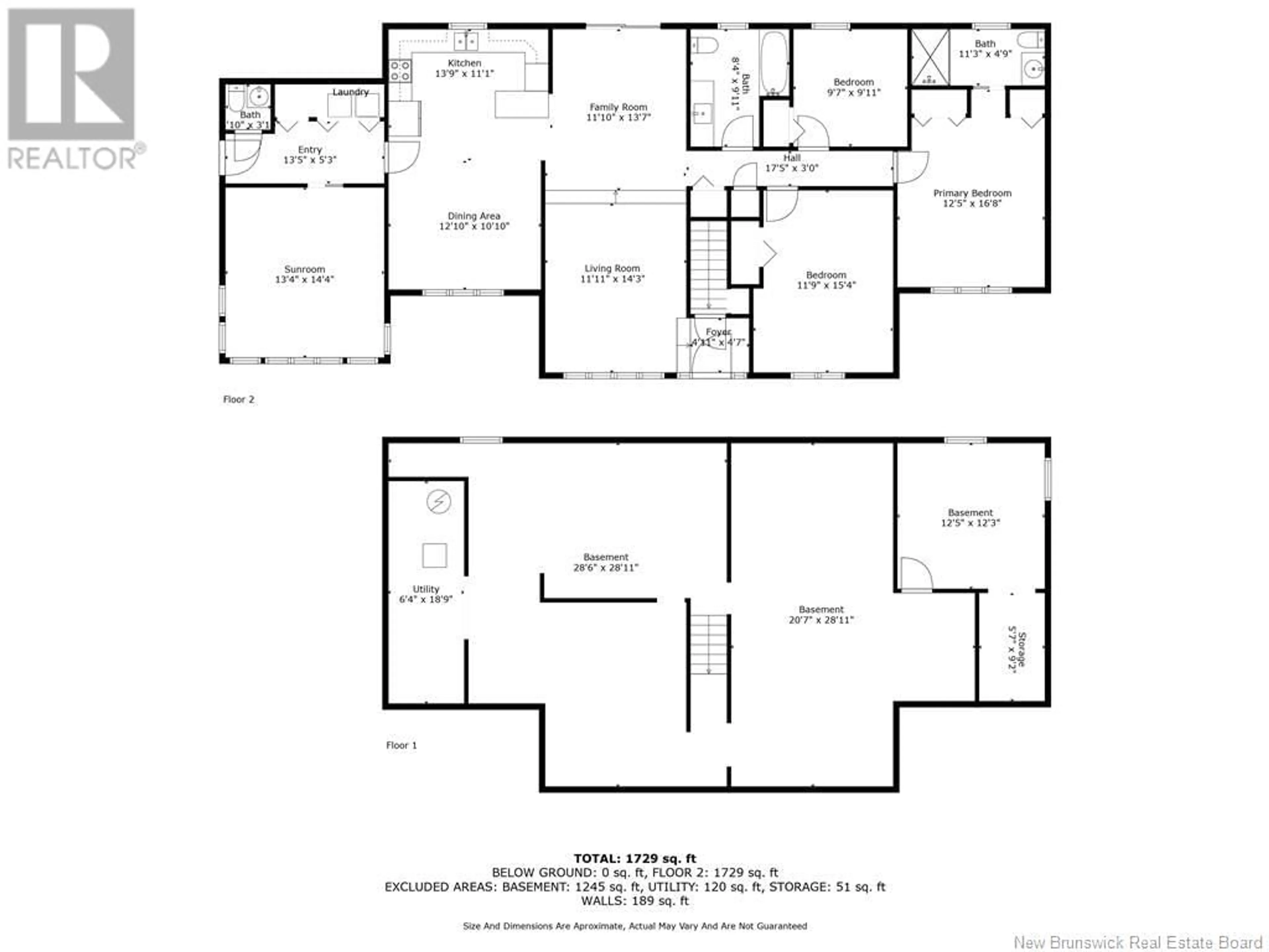 Floor plan for 9948 ROUTE 134, Aldouane New Brunswick E4W5K7