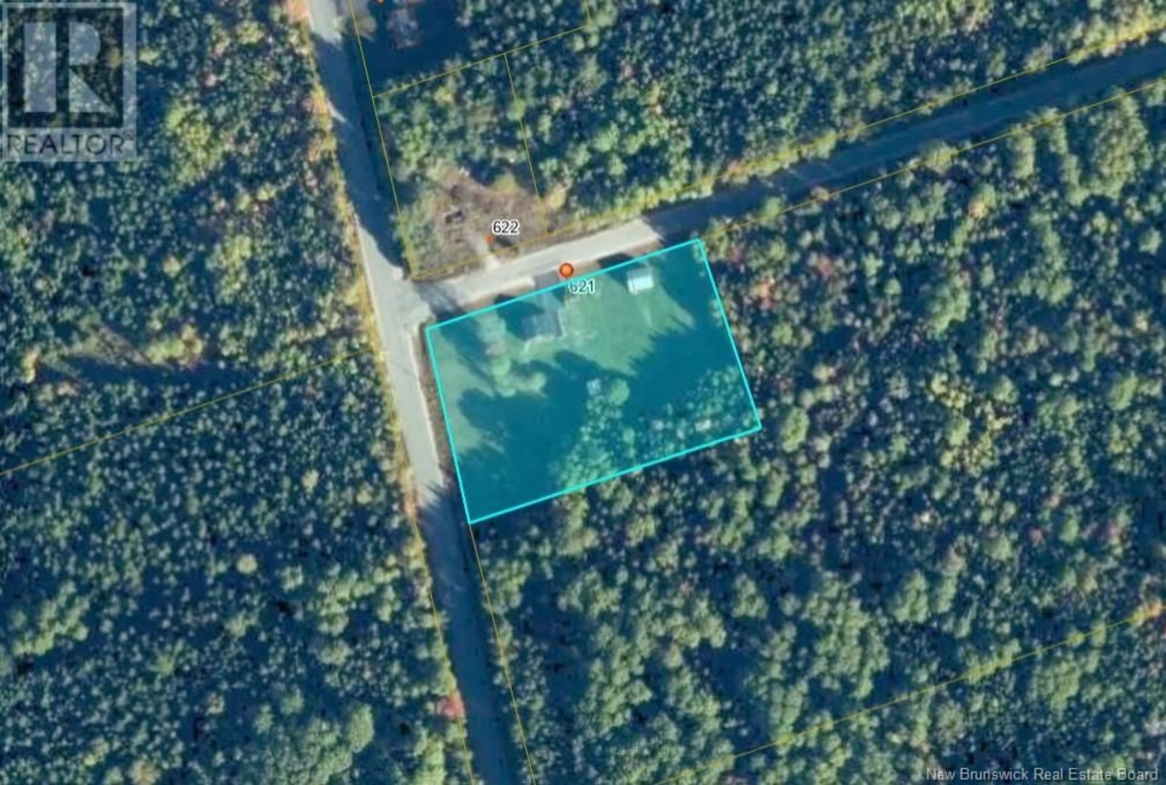 A pic from outside/outdoor area/front of a property/back of a property/a pic from drone, water/lake/river/ocean view for 621 HILLTOP ROAD, Curventon New Brunswick E4P0J2