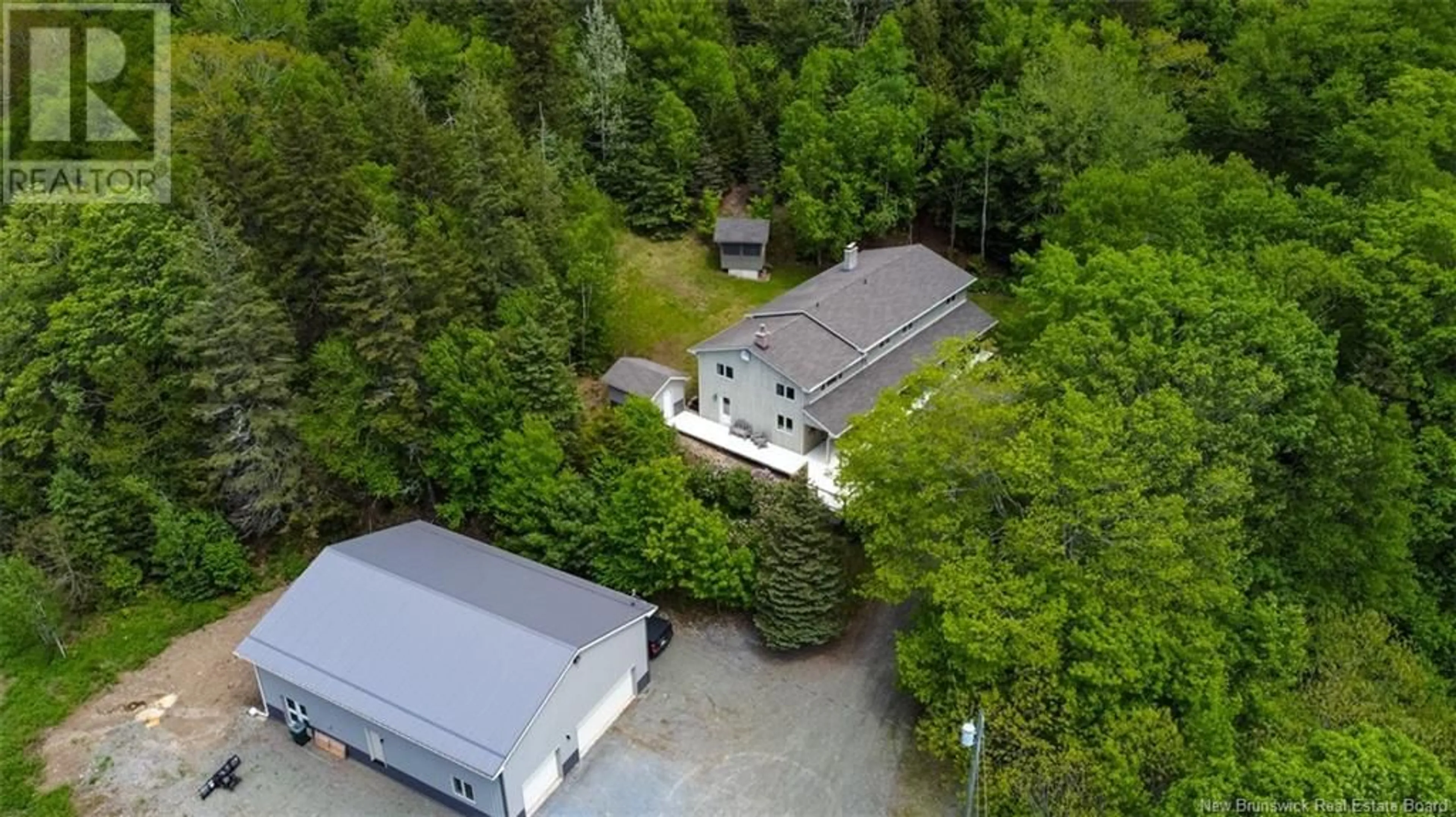 A pic from outside/outdoor area/front of a property/back of a property/a pic from drone, building for 891 ROUTE 845, Kingston New Brunswick E5N1G2