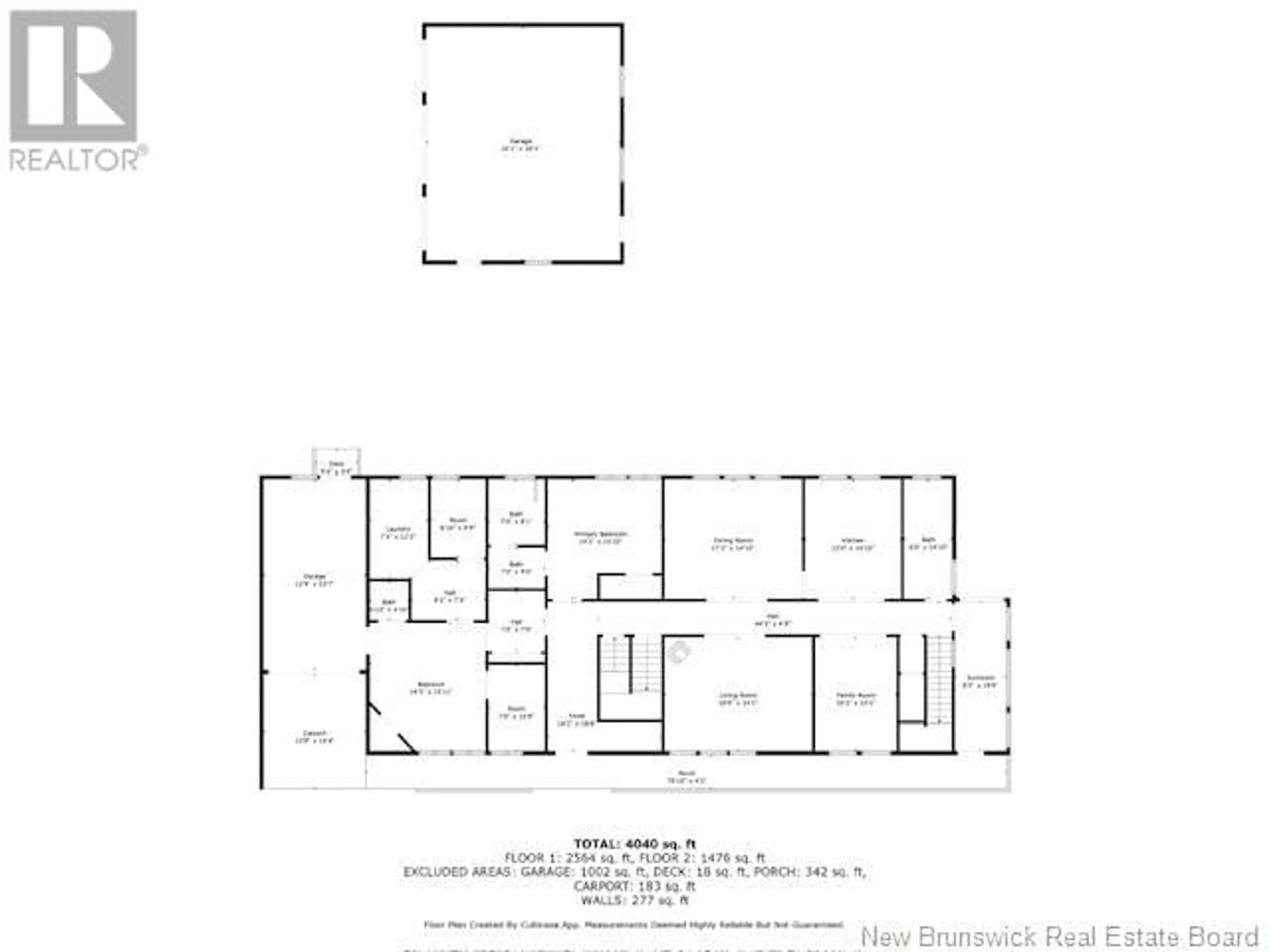 Floor plan for 326 CHALEUR STREET, Charlo New Brunswick E8E2G2