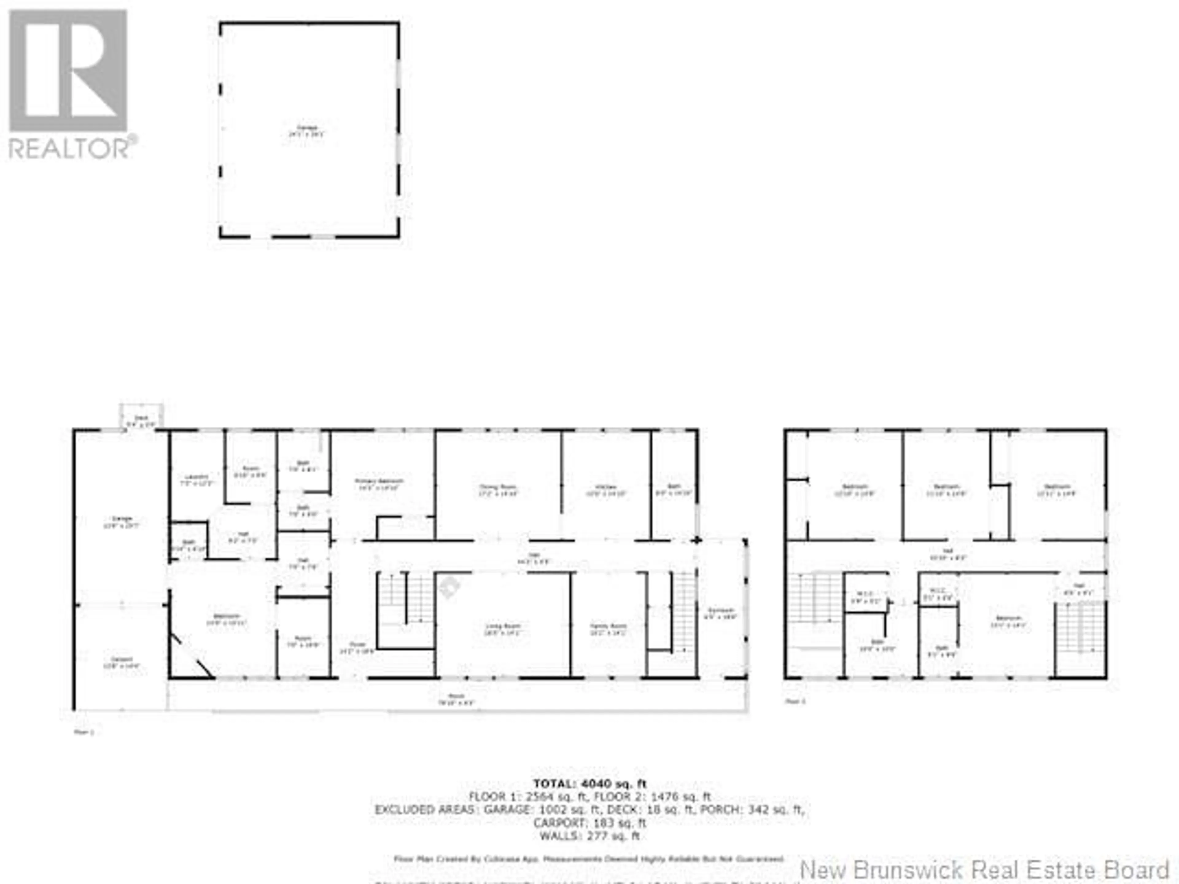 Floor plan for 326 CHALEUR STREET, Charlo New Brunswick E8E2G2