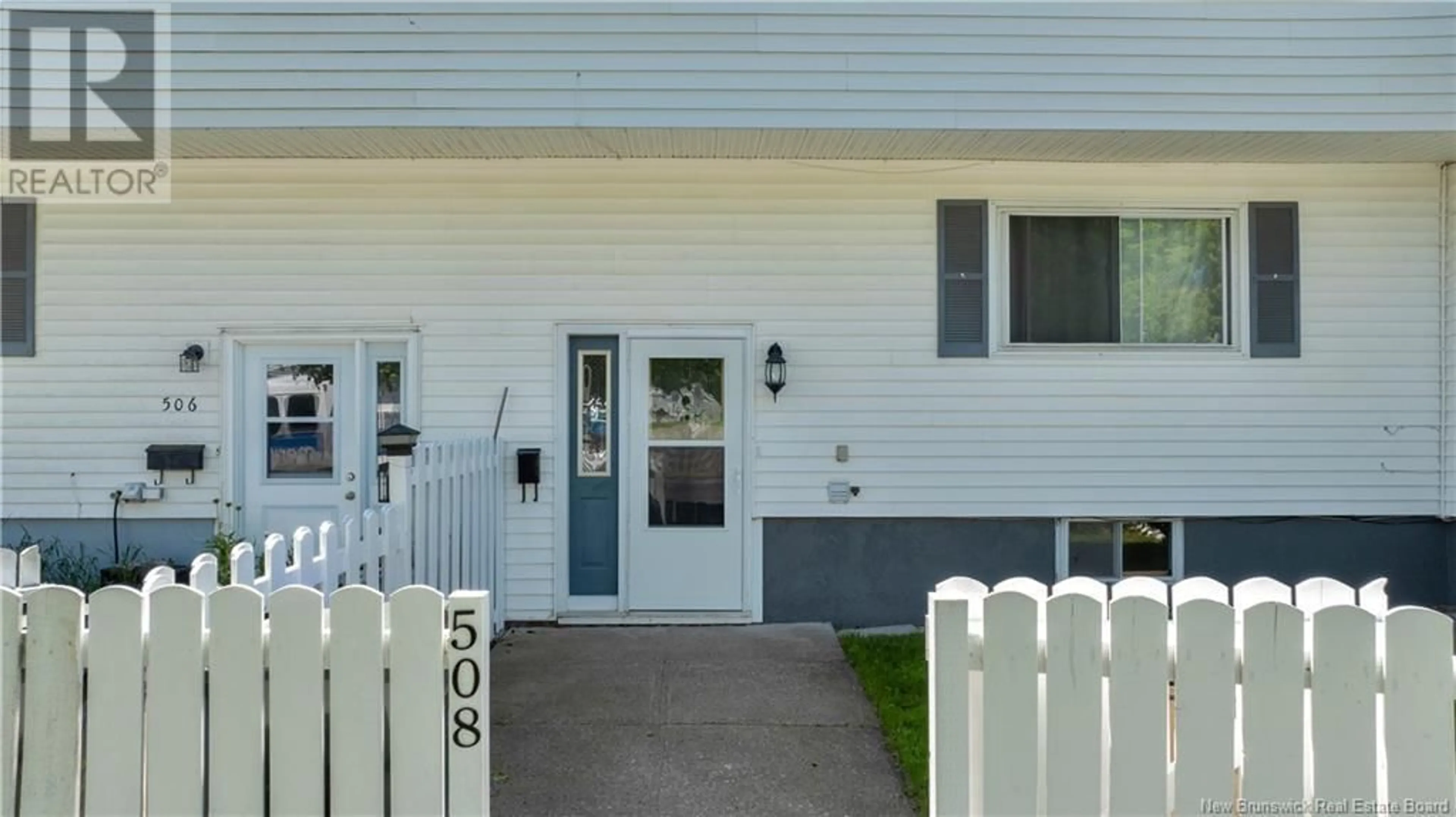 Home with vinyl exterior material, street for 508 TARTAN STREET, Saint John New Brunswick E2K2R7