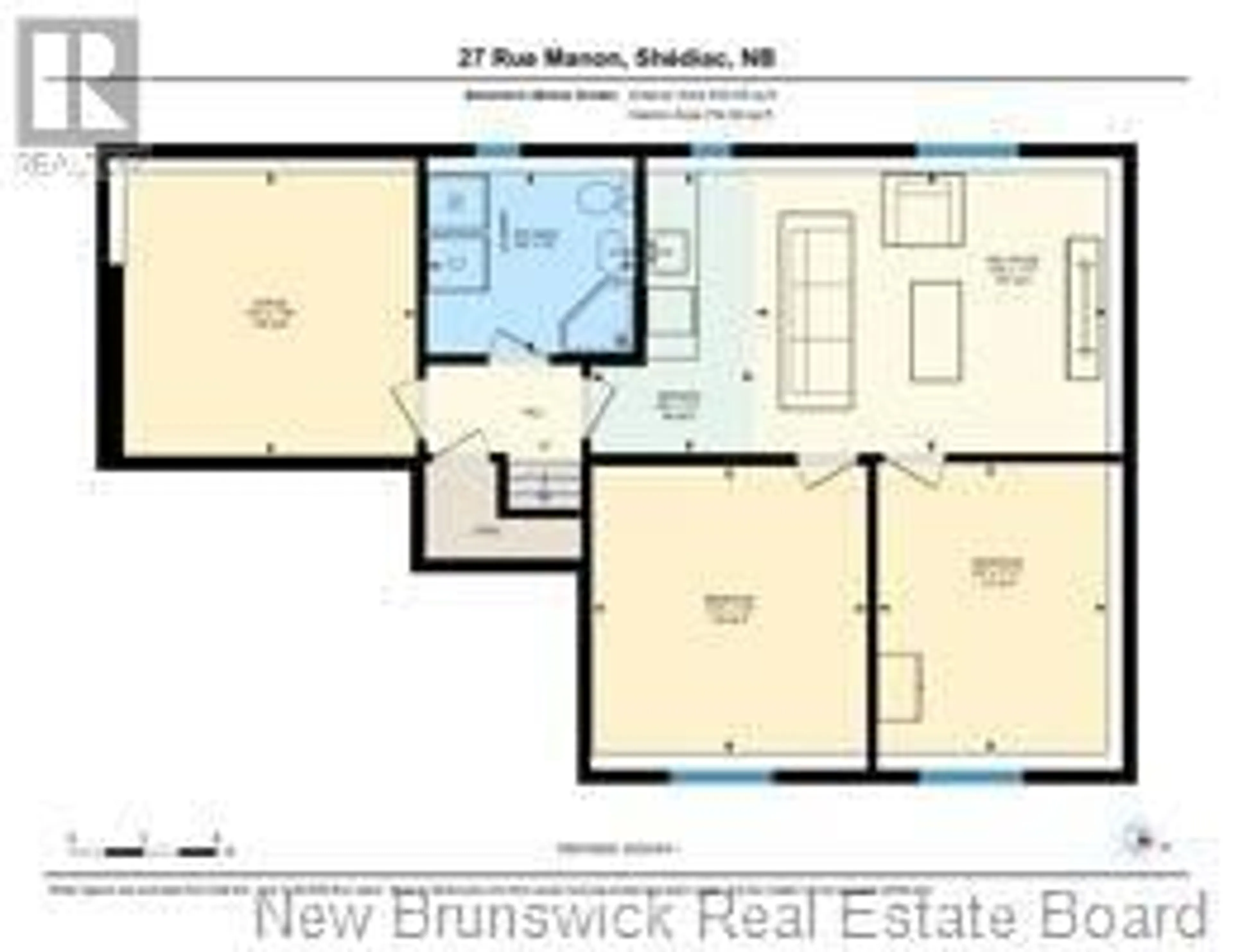 Floor plan for 27 MANON STREET, Shediac New Brunswick E4P0B9